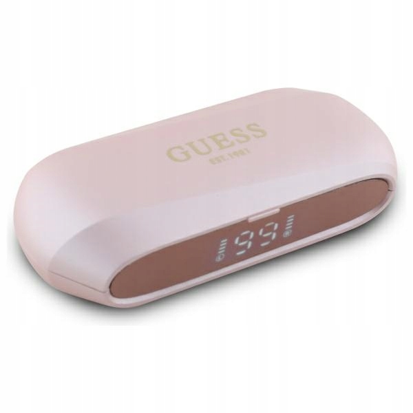Guess Bluetooth sluchátka GUTWSC2MCDSP Tws dokovací stanice růžová/pink