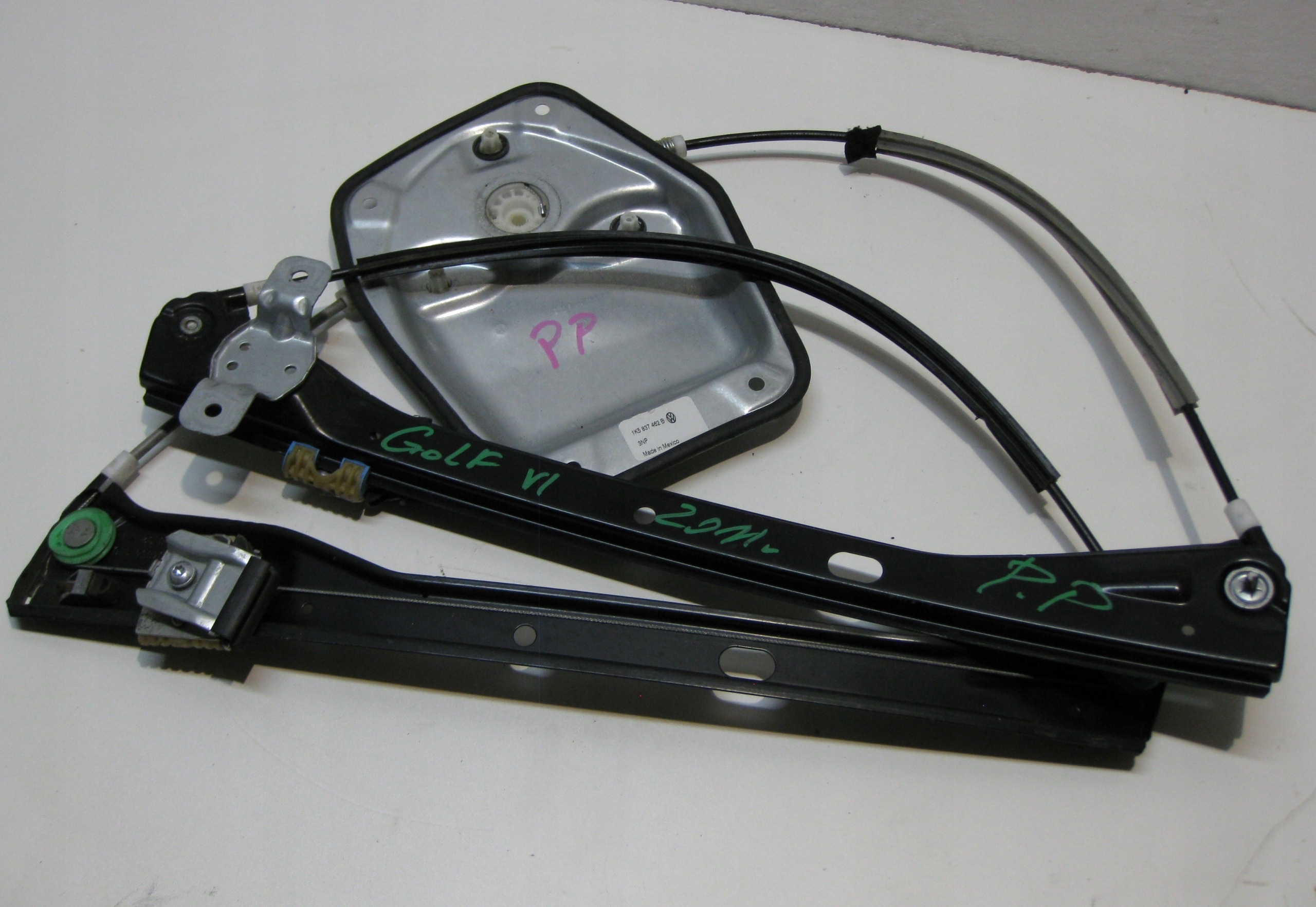 VW GOLF VI KOMBI 11R mechanism window regulator right front 1K5837462B