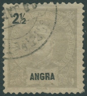 Kolonie port. Angra 2 1/2 reis - Król