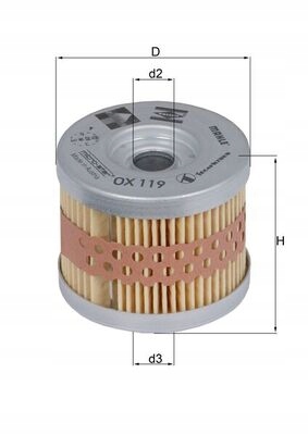 KNECHT FILTR OLEJU Producent Mahle