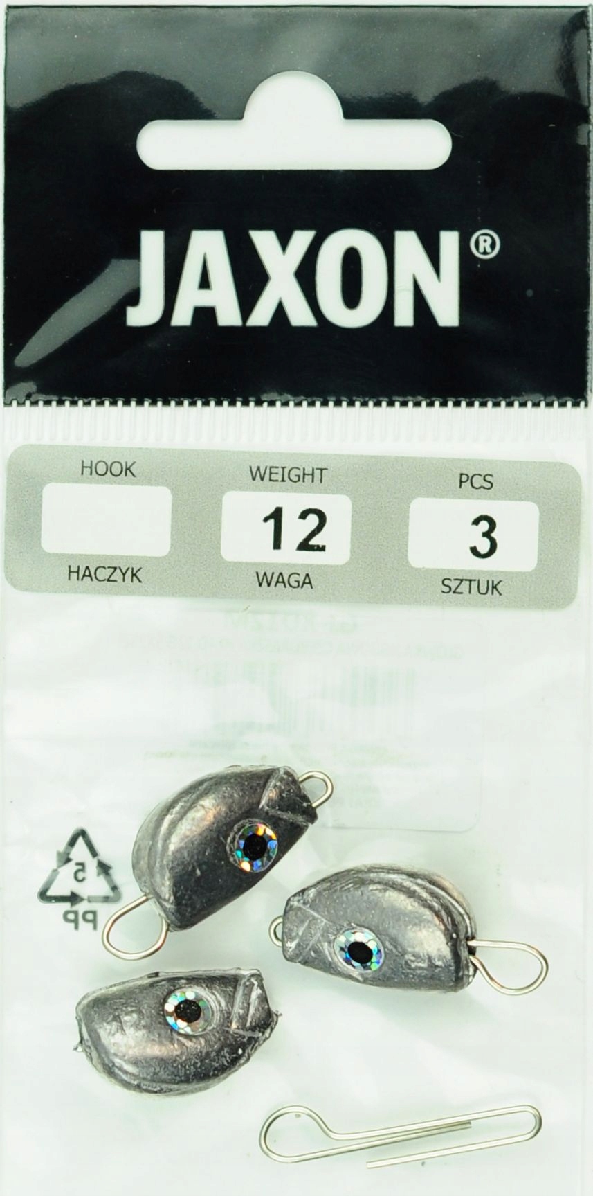 12g 3x Główka Czeburaszka Head Jaxon Jig Jigowa