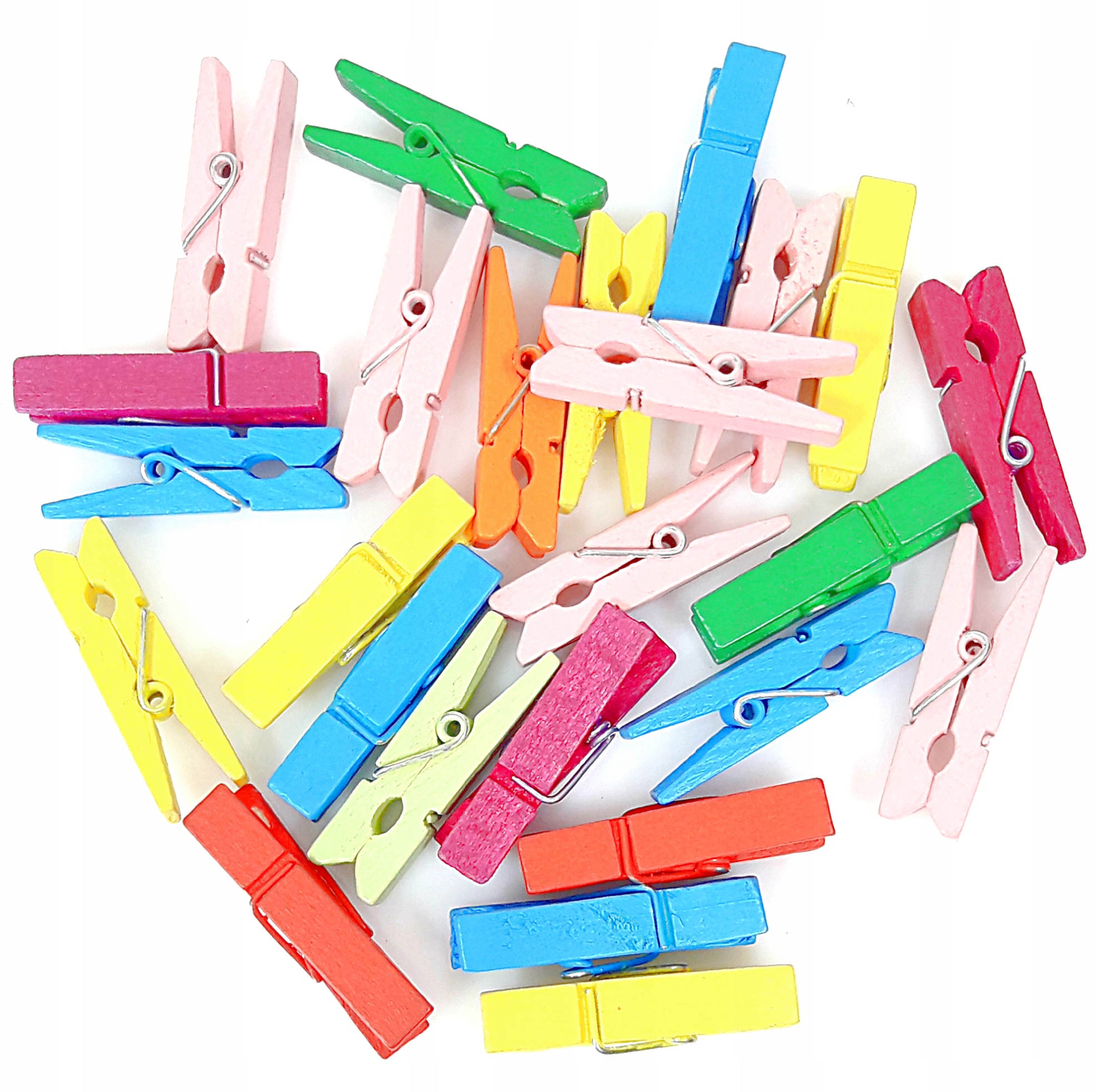 

Klamerki Drewniane Kolorowe 30MM-25SZT-0692