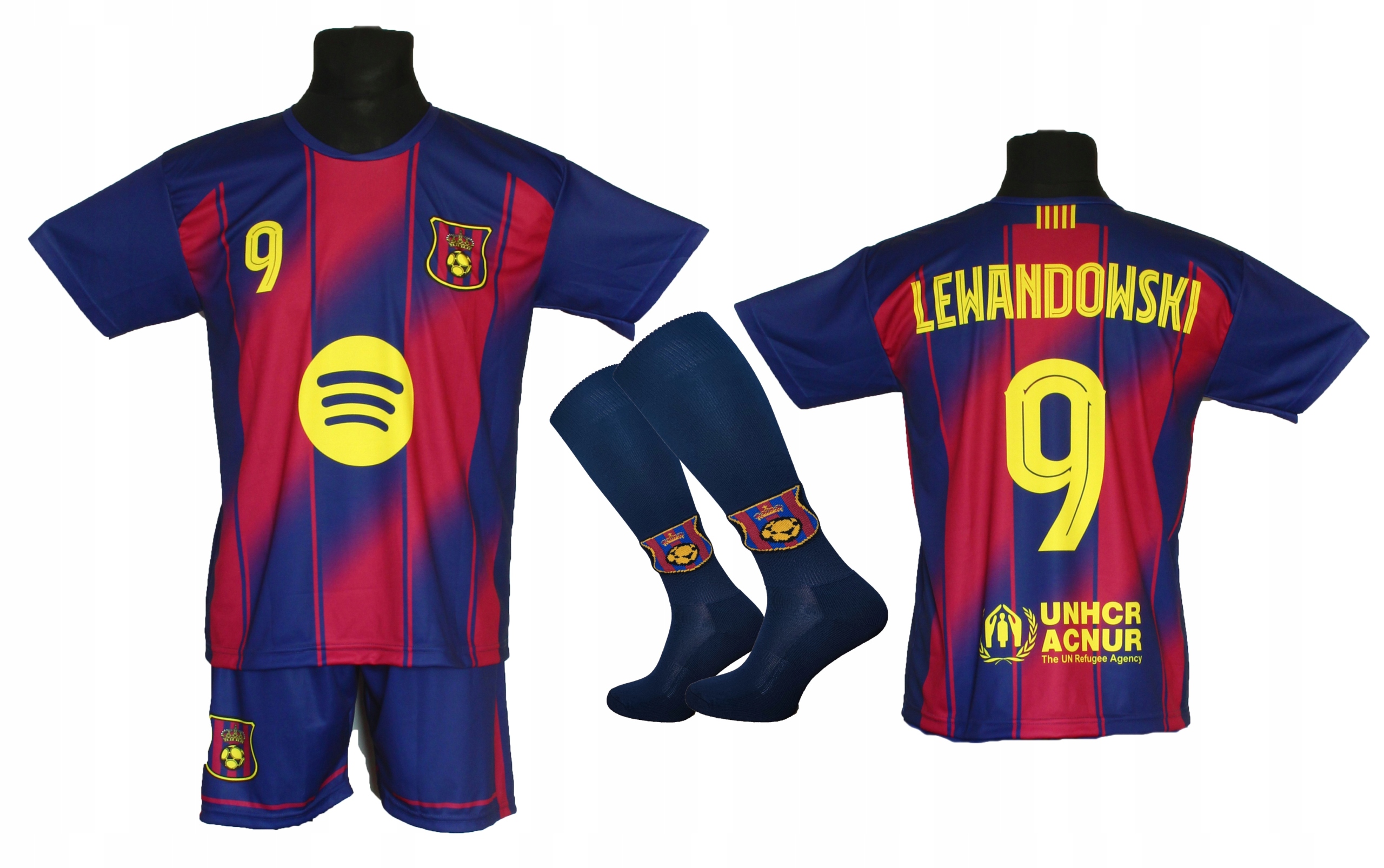 Lewandowski komplet sportowy strój piłkarski Bg 122