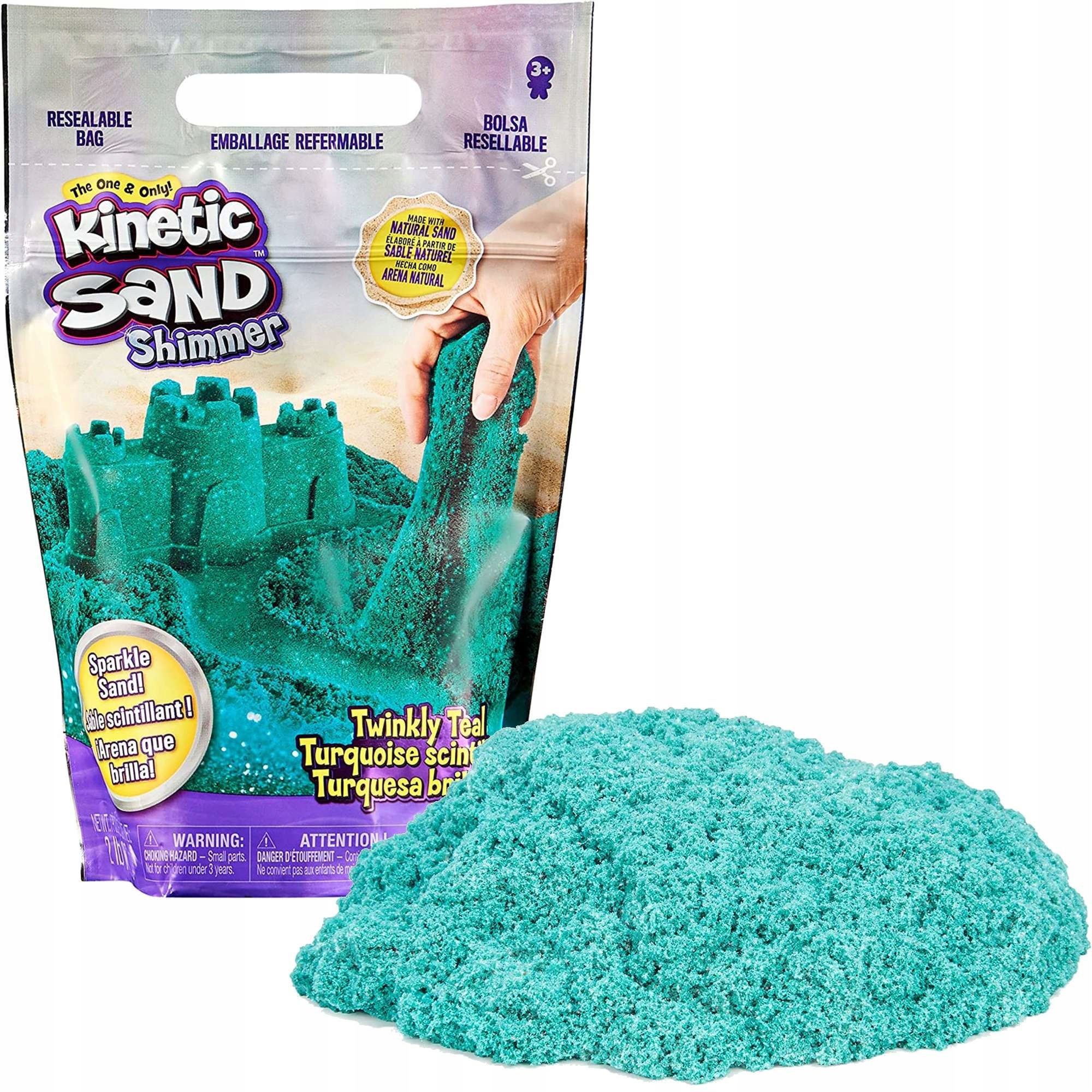 

Piasek Kinetyczny Kinetic Sand Błyszczący Turkus