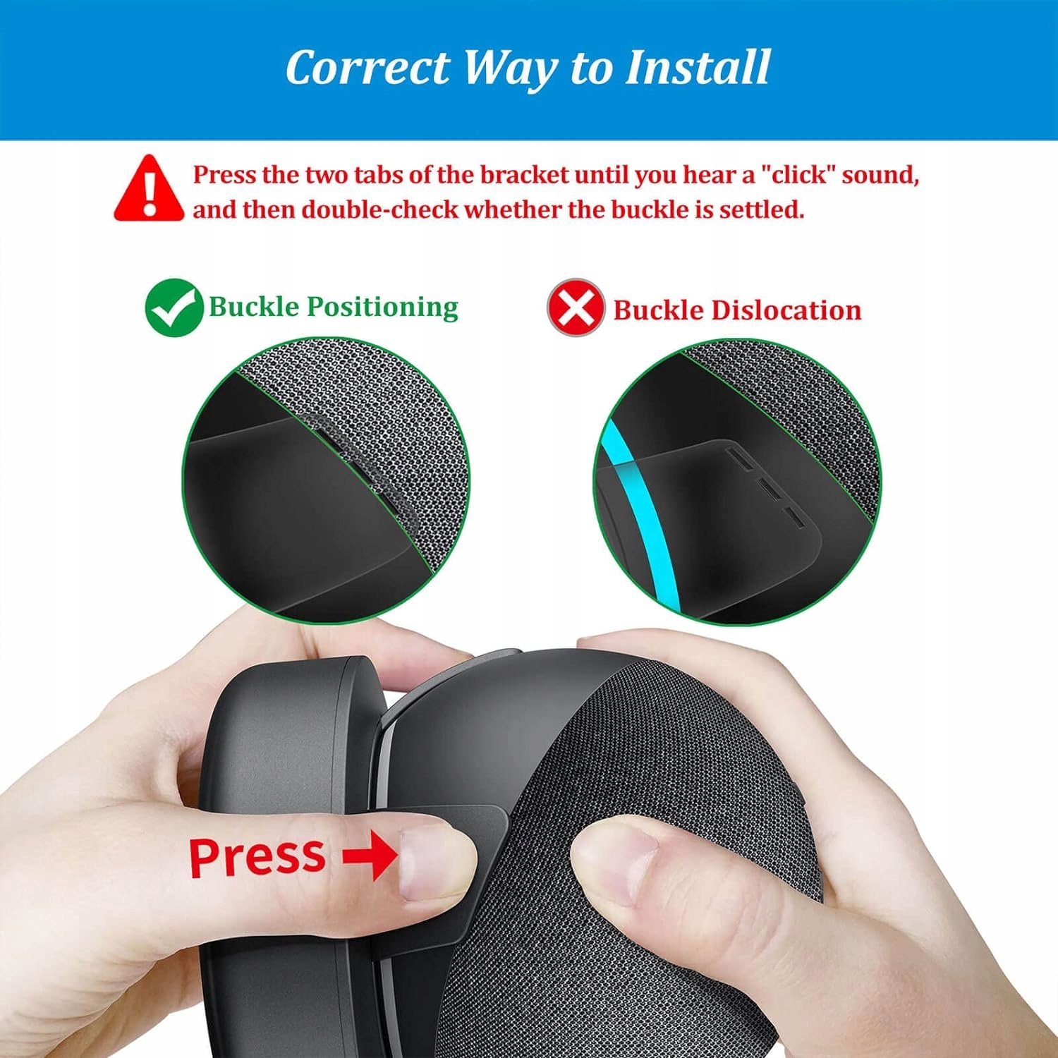 Przenośny akumulator bateria PlusAcc do Dot 5 czarny Kod producenta BatteryBaseforDot45Generation