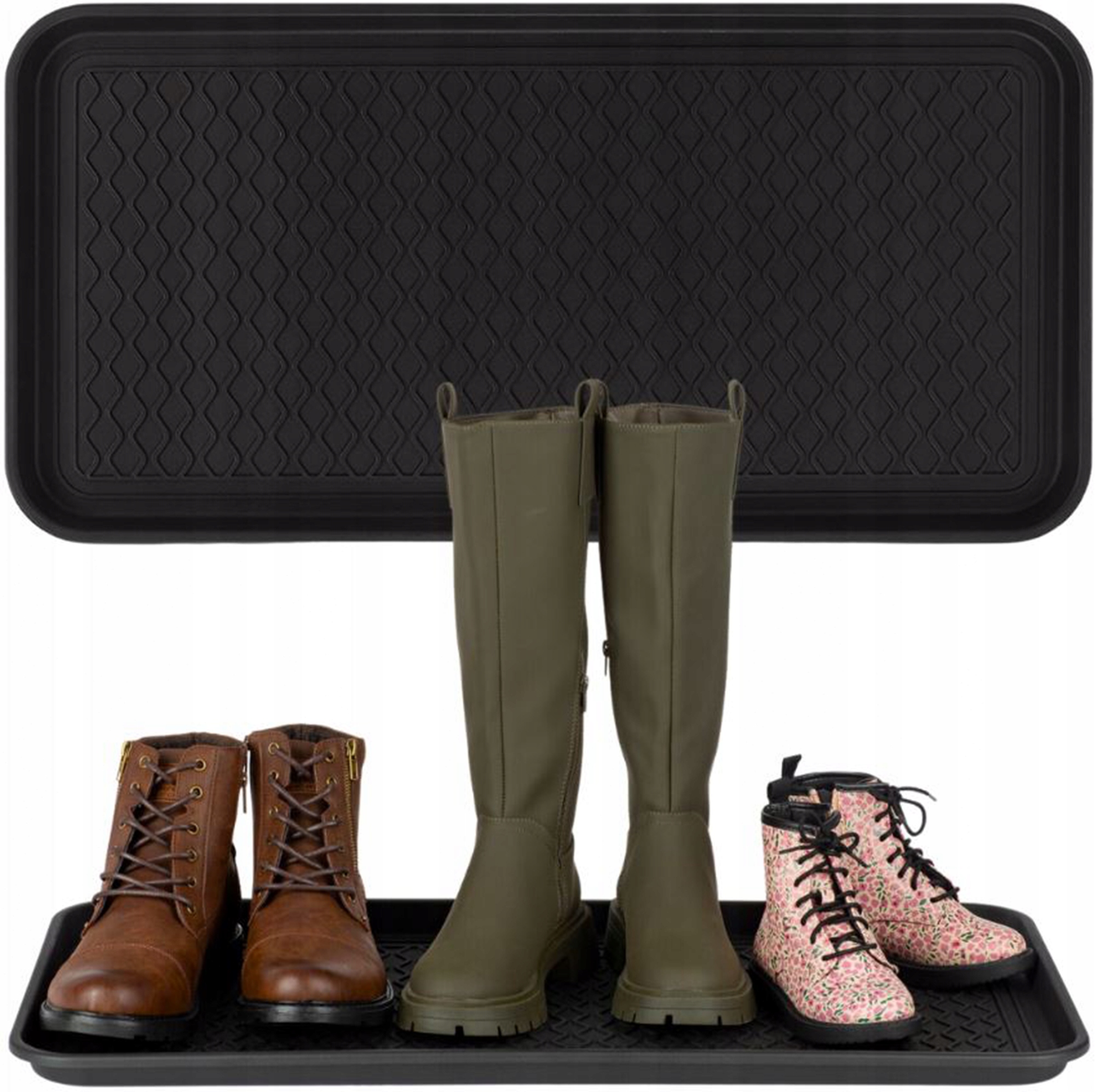 MATA PODKŁADKA OCIEKACZ NA OBUWIE POD BUTY 76X38CM