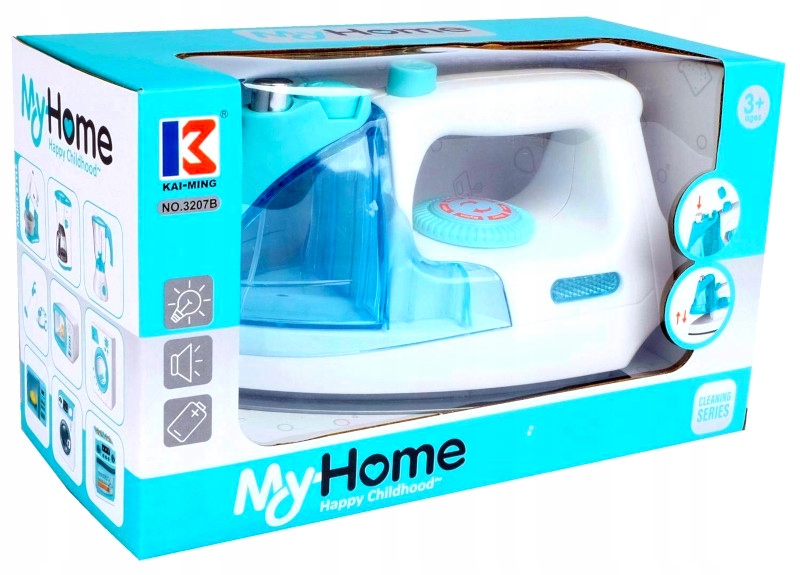 METALOWA DESKA DO PRASOWANIA DLA DZIECI + ŻELAZKO NA BATERIE Z DŹWIĘKIEM Stan opakowania oryginalne