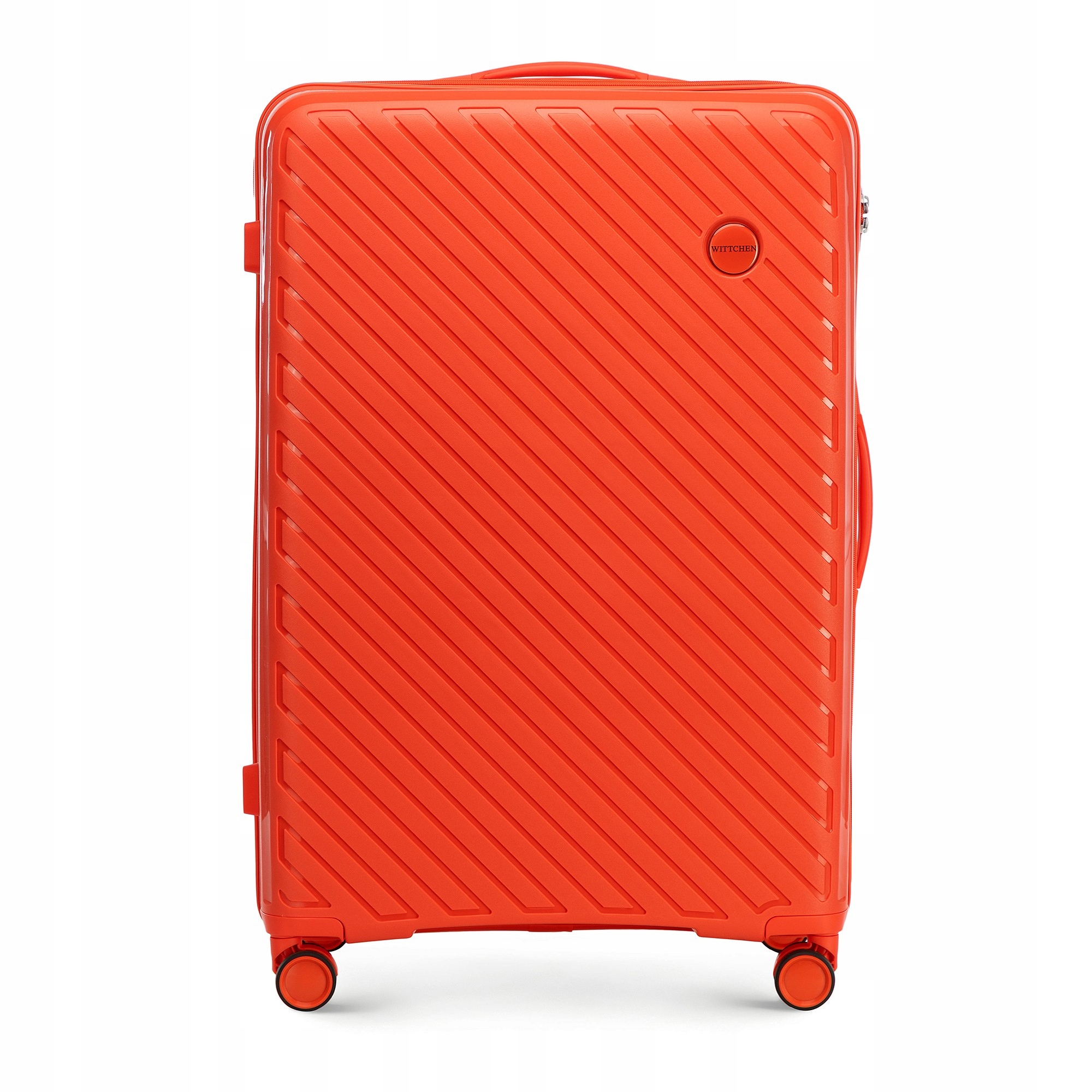 Walizka Wittchen 56-3T-203-55 Pomarańczowy Duża Polipropylen 76/52/30 100L