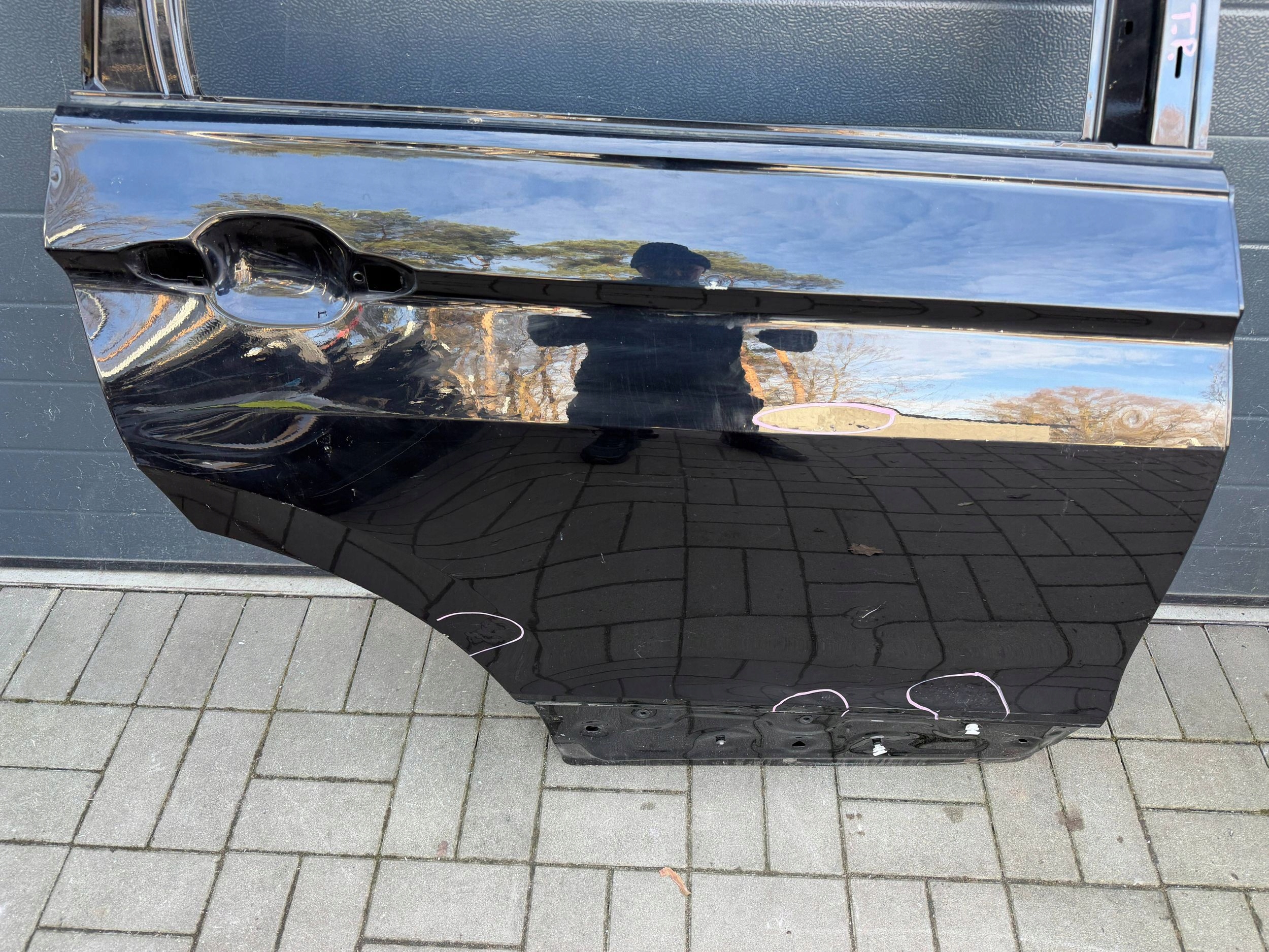Vw Tiguan 2 II door rear part right rear. right