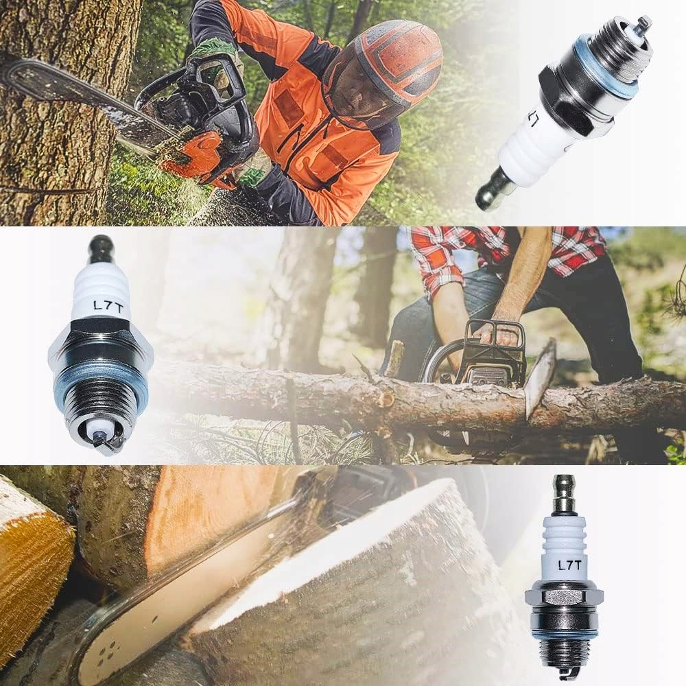 ŚWIECA ZAPŁONOWA DO KOSY PIŁY SPALINOWEJ PILARKI KOSY SPALINOWE TYPU L7T Stan opakowania oryginalne