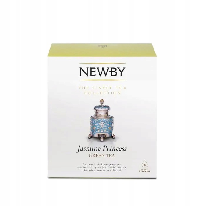 Newby Herbata zielona Jasmine Princes piramidy 15 sztuk