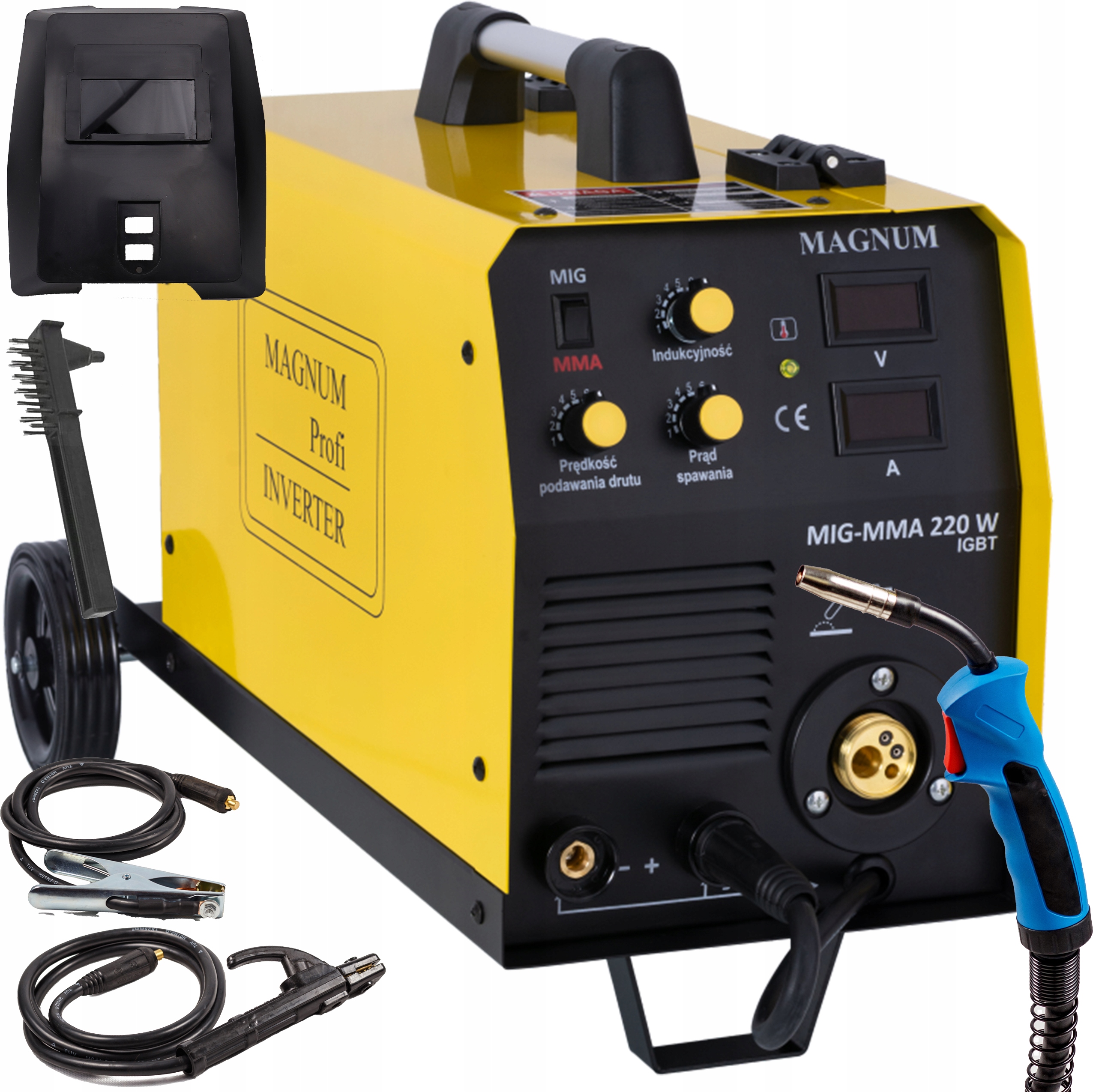 Svařovač Migomat Magnum 220w 200a poloautomatický svařovací stroj