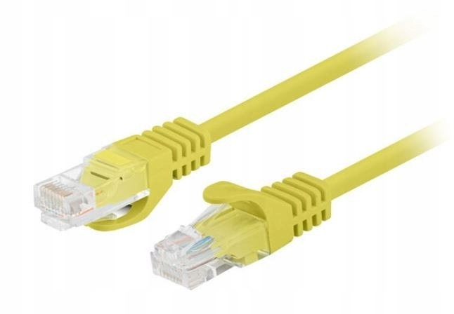Lanberg Patchcord kat.5e Utp 3m żółty 10-pak PCU5-20CC-030