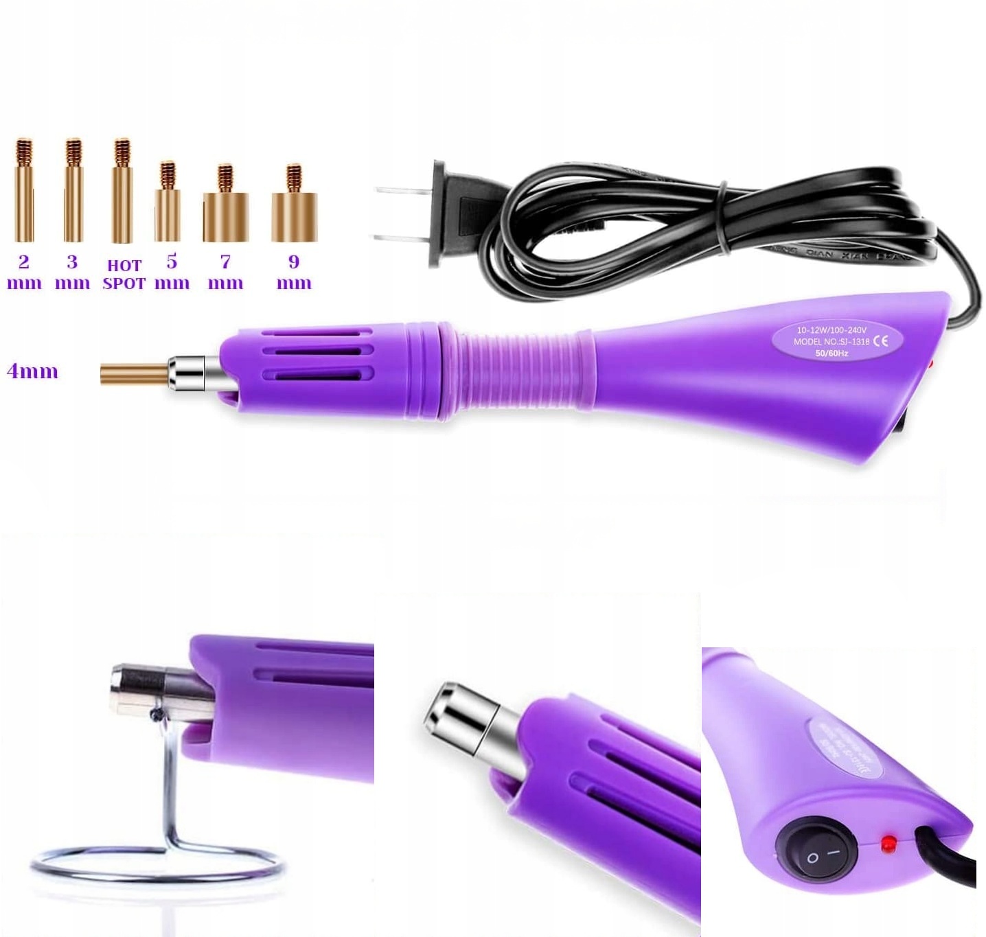 Aplikátor na Džety Termo Šatonové Růže Zirkony HotFix