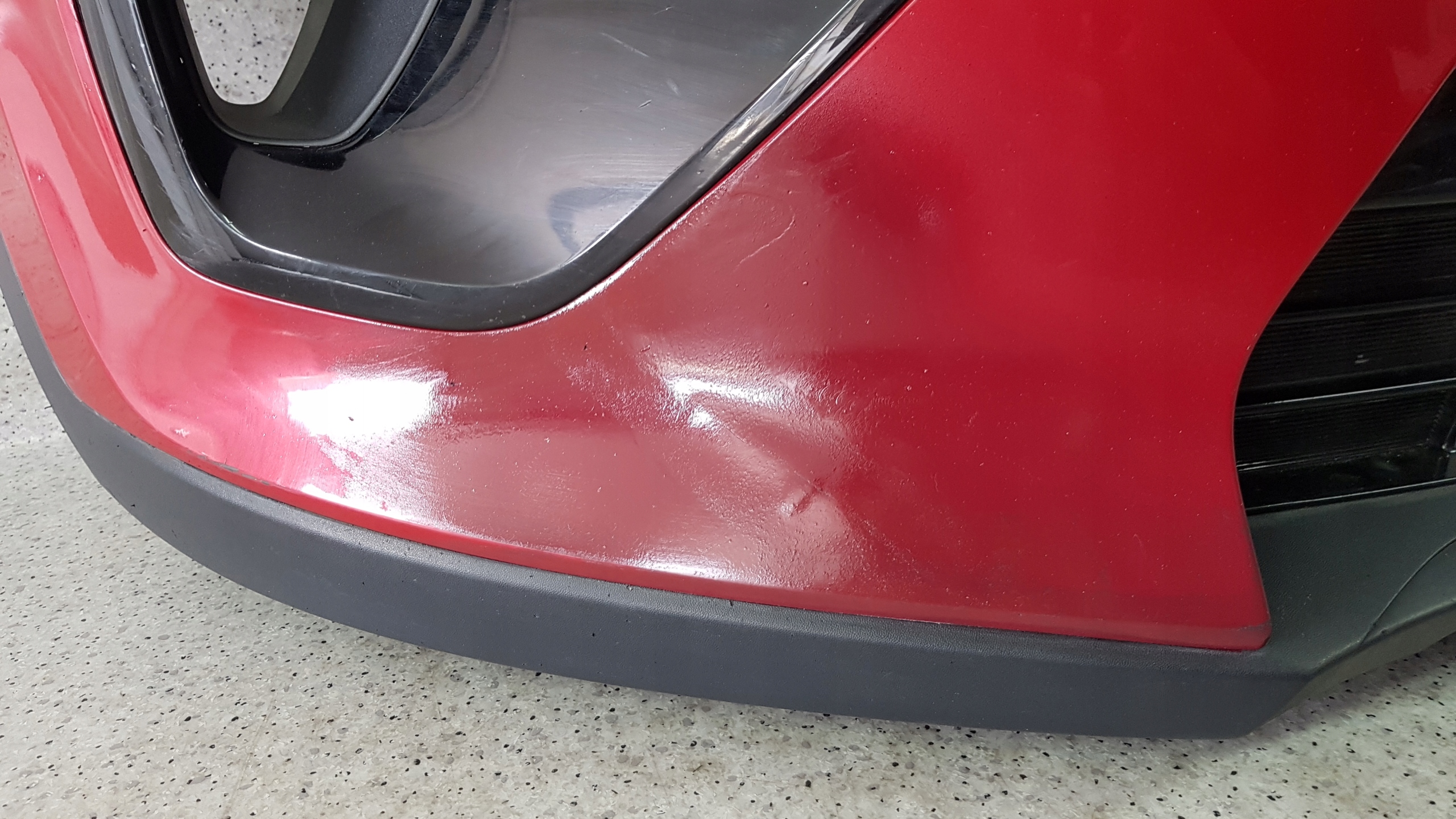 KIA SPORTAGE IV LIFT 2018 - bumper front 9472