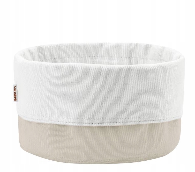 Stelton Classic Bavlněný koš na pečivo Chlebník Béžovo/bílý