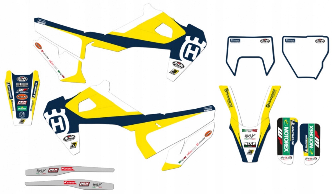 Samolepky Bbr sada Husqvarna Fe 250 350 20-21