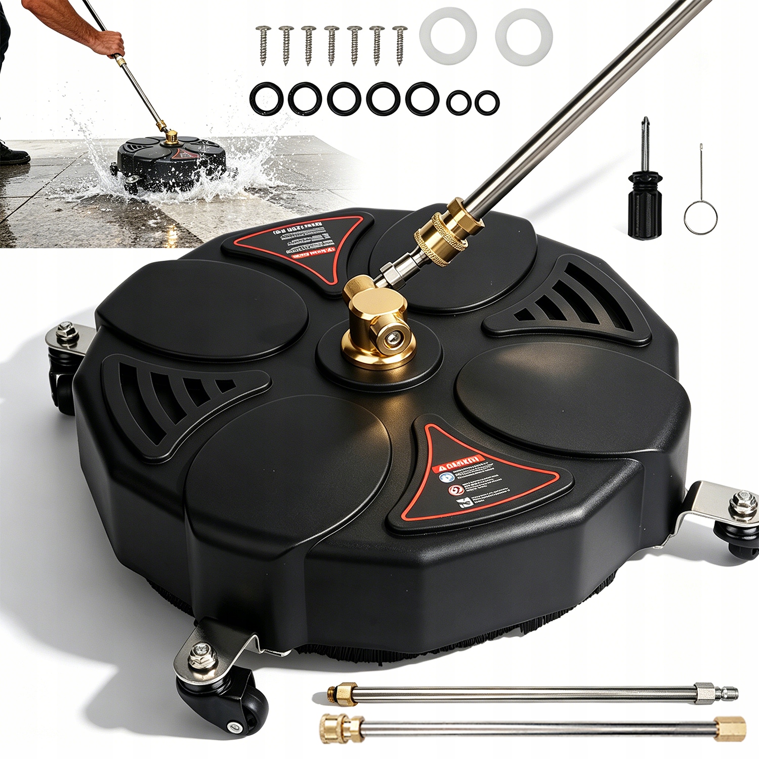 Vysokotlaká Myčka 2500 Psi 32 CM Maximální Teplota 60 °C