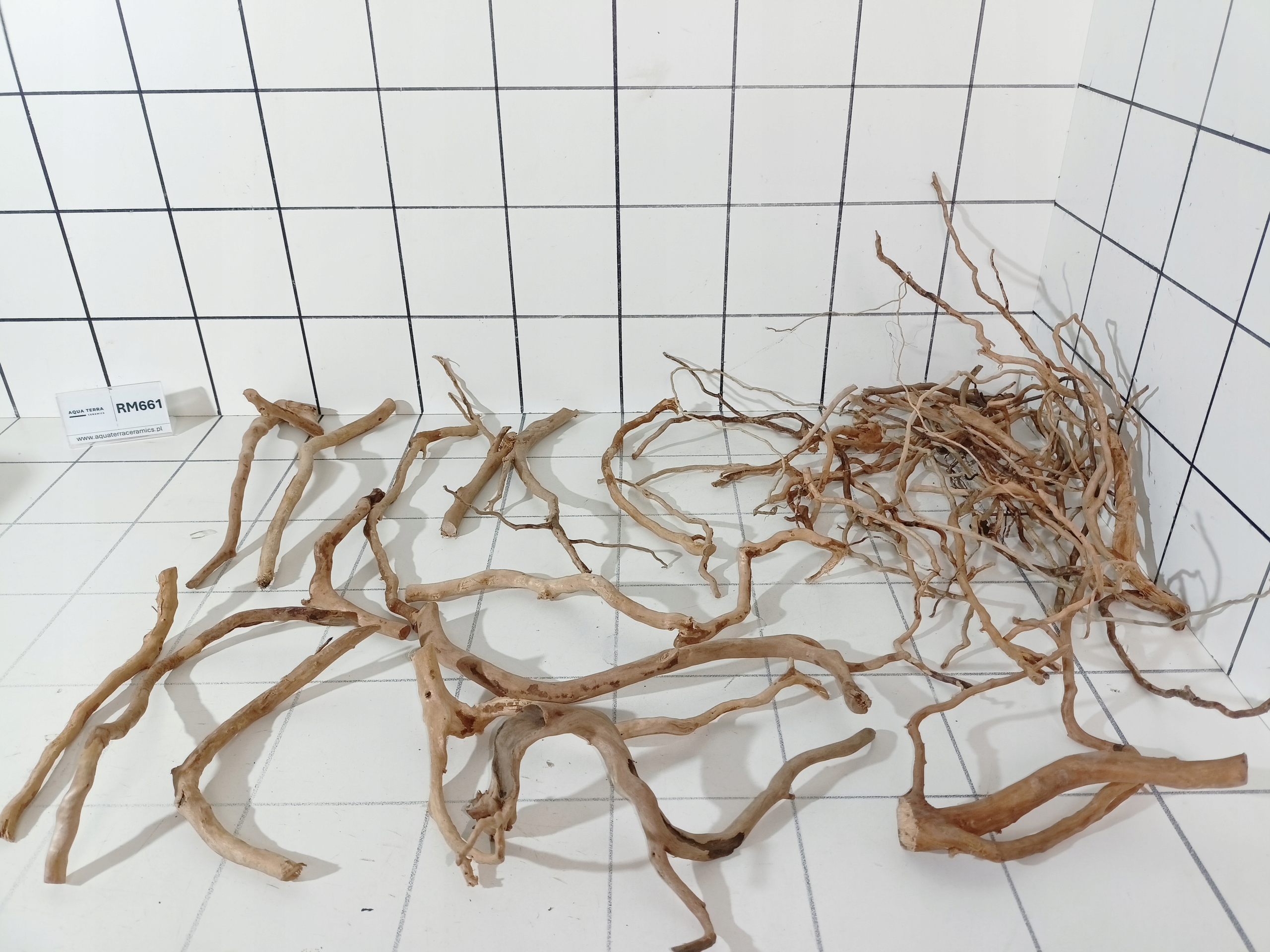 Korzeń Gałązki Red Moor RM661 Dekoracja 500G Zestaw Do Akwarium Terrarium