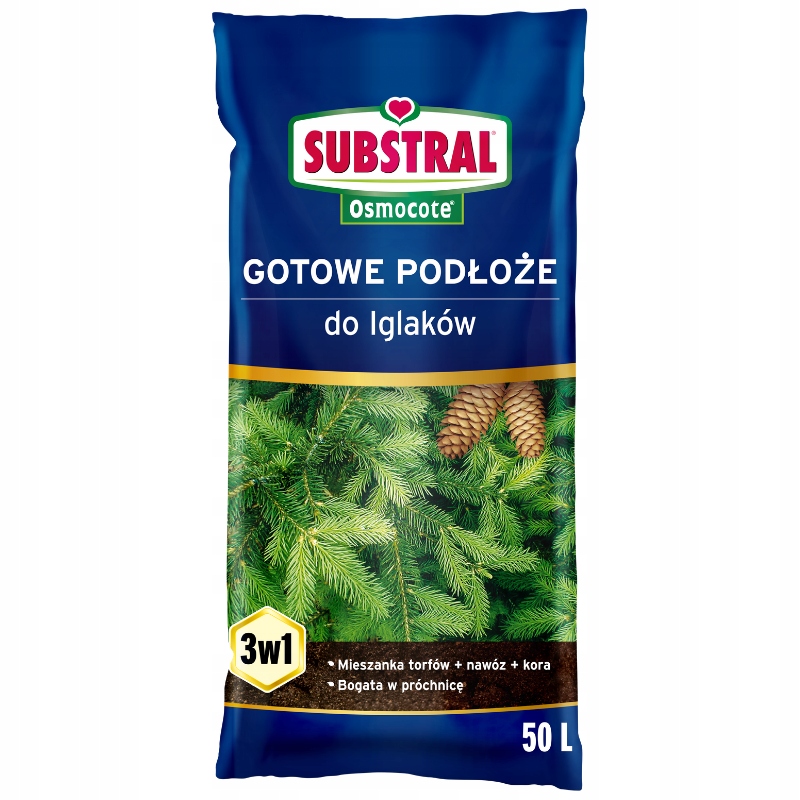 

Substral Osmocote Ziemia Podłoże Do Iglaków 50L