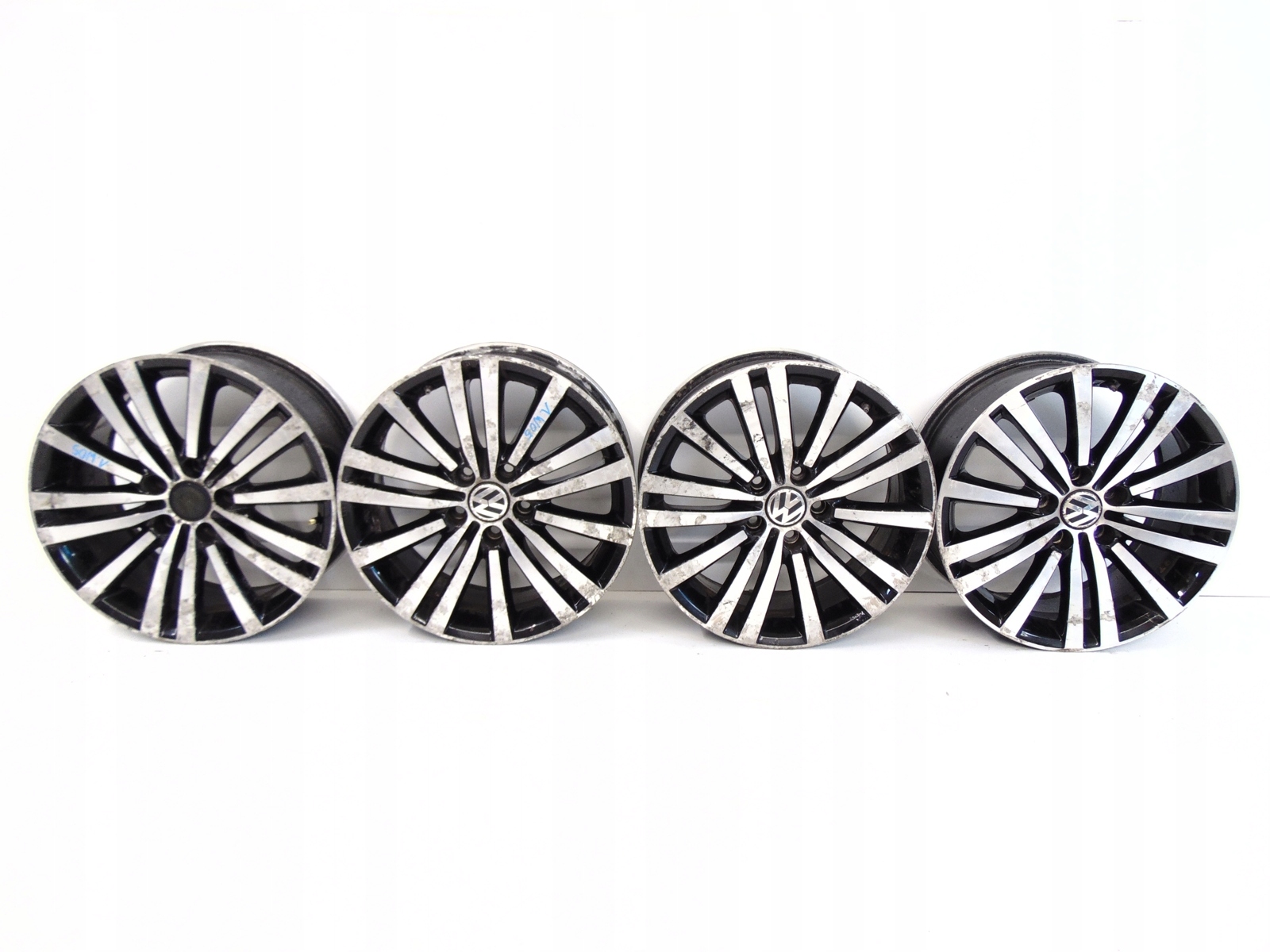 4× Диск алюминиевый Volkswagen OE 7.5