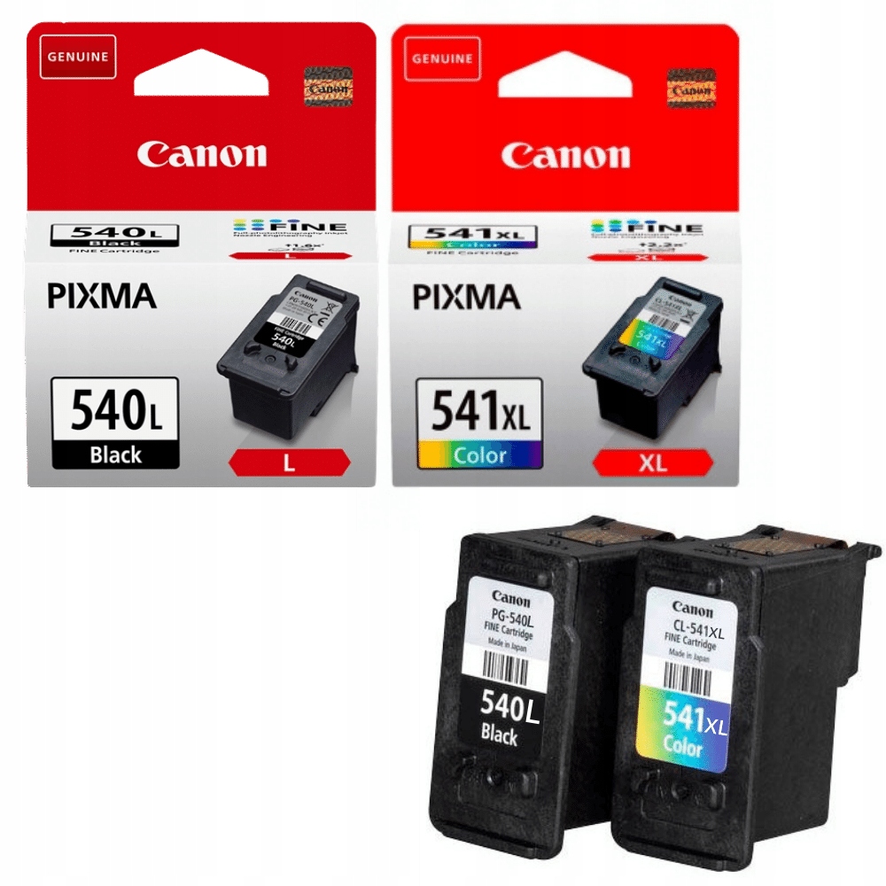 Tusz Canon PG540L CL541XL czarny kolor zestaw