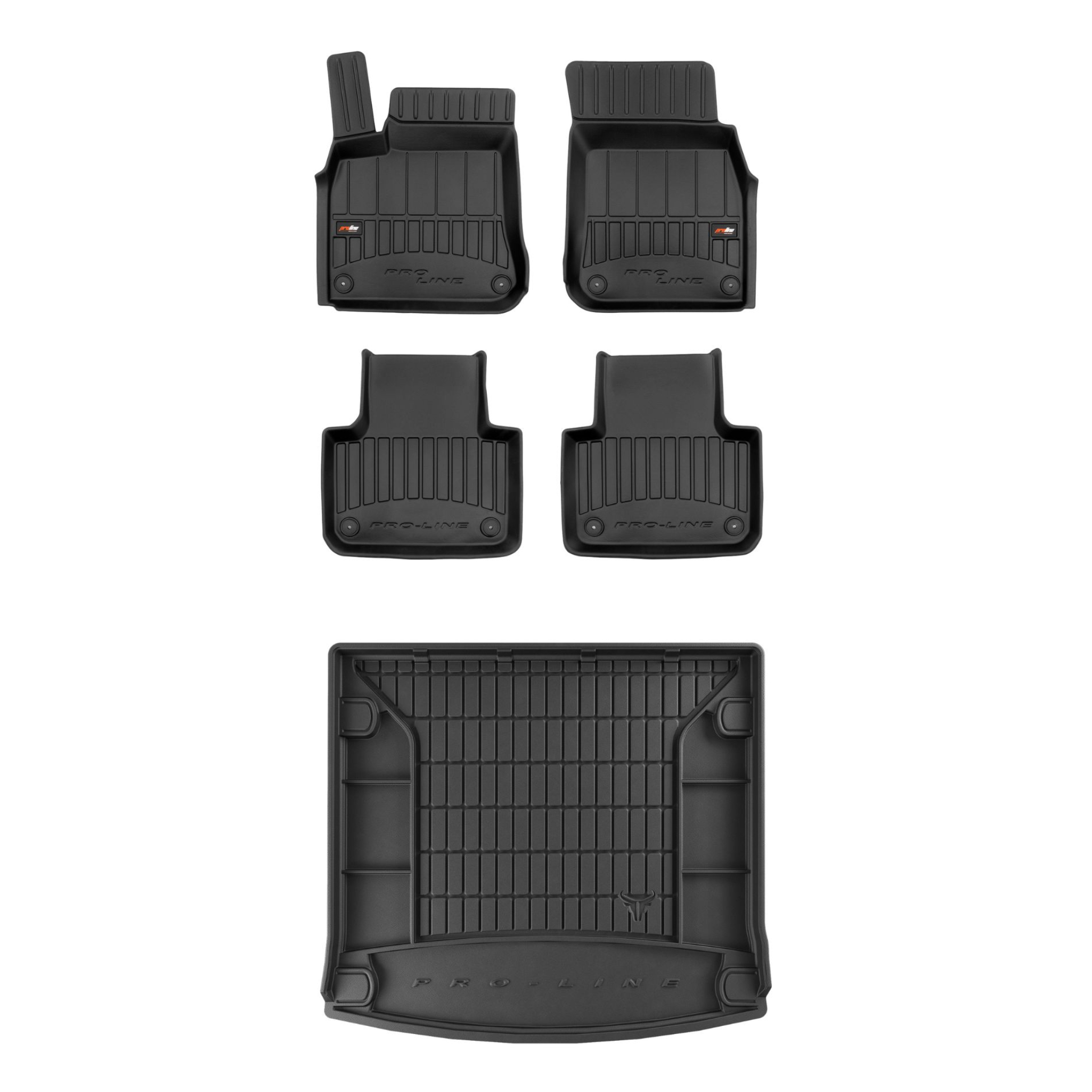 Sada gumových kobercov a rohoží pre Volkswagen Touareg III od roku 2018