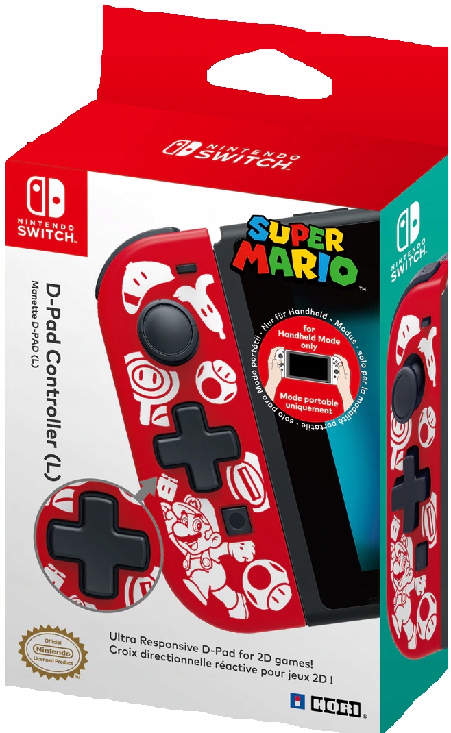 

Hori Switch Lewy Joy Con D-pad Mario
