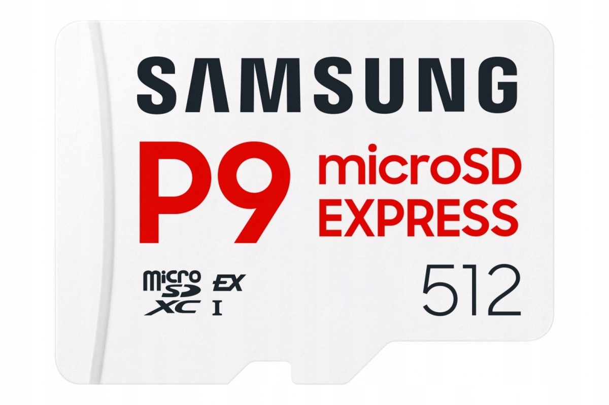 Samsung Paměťová karta microSD P9 Express MB-MK512T/WW