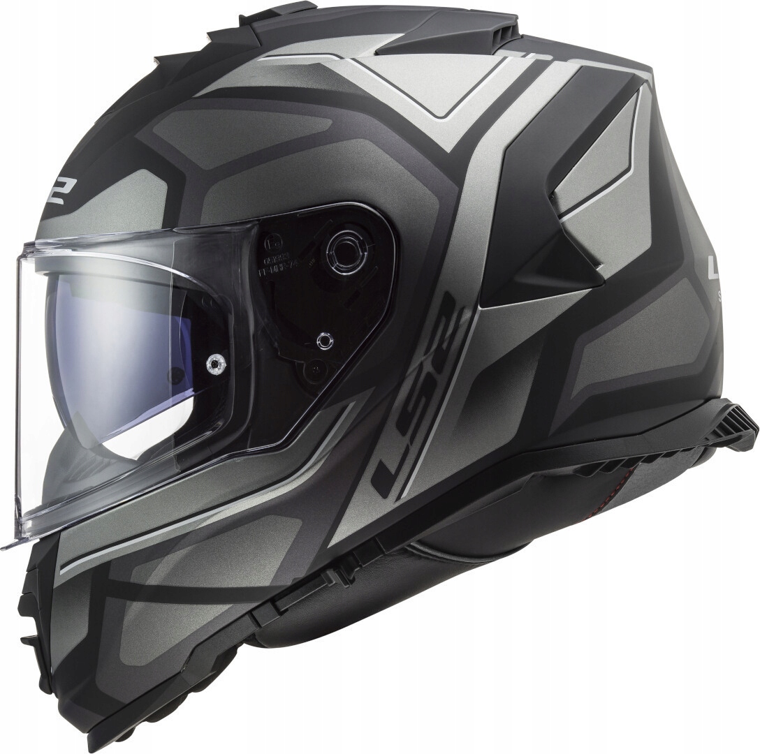Integrálna Motocyklová Prilba LS2 FF800 Storm II Faster Matt Titanium