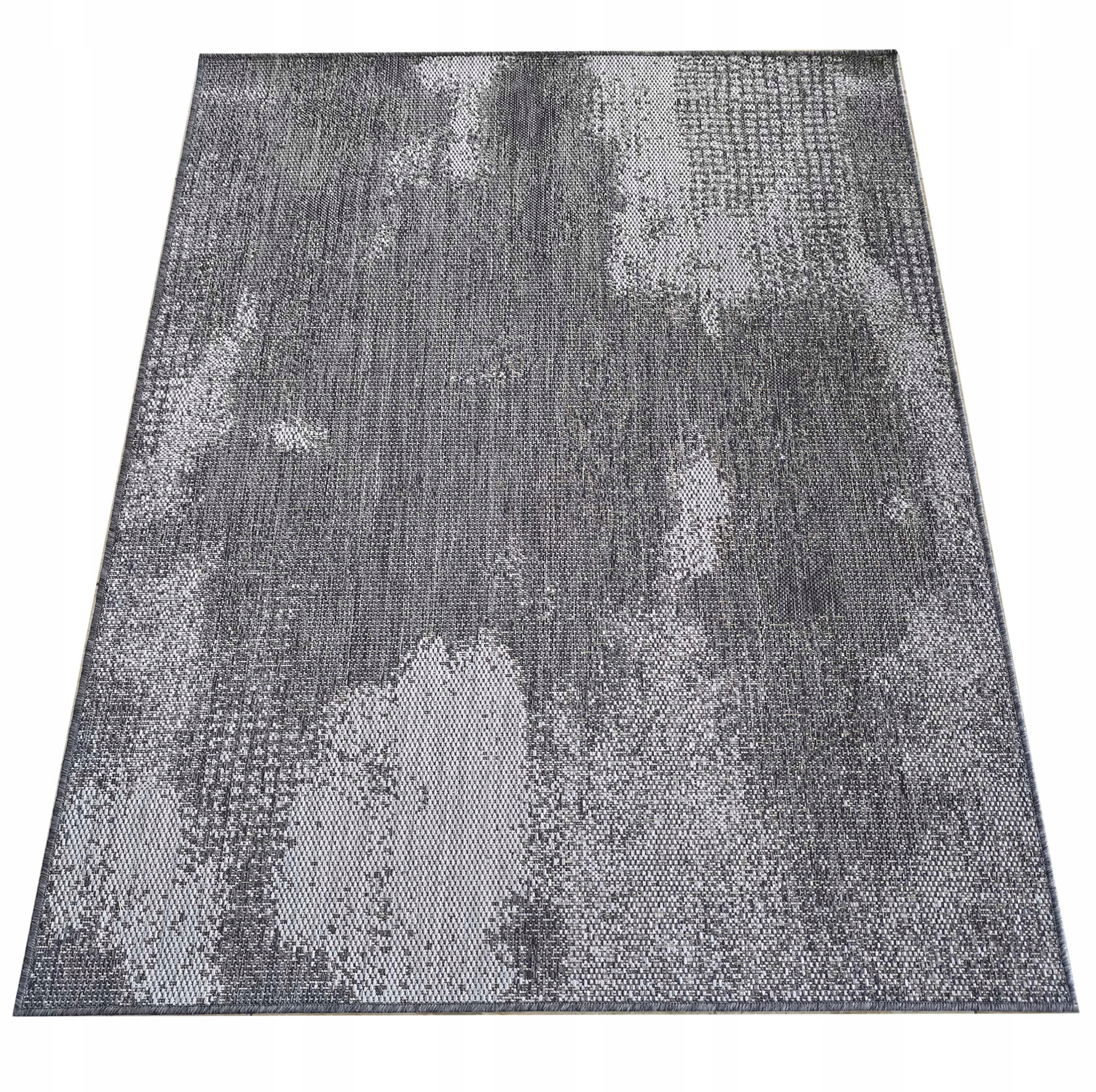 Patio 10 szary Dywan sznurkowy na taras balkon Zewnętrzny 120x170