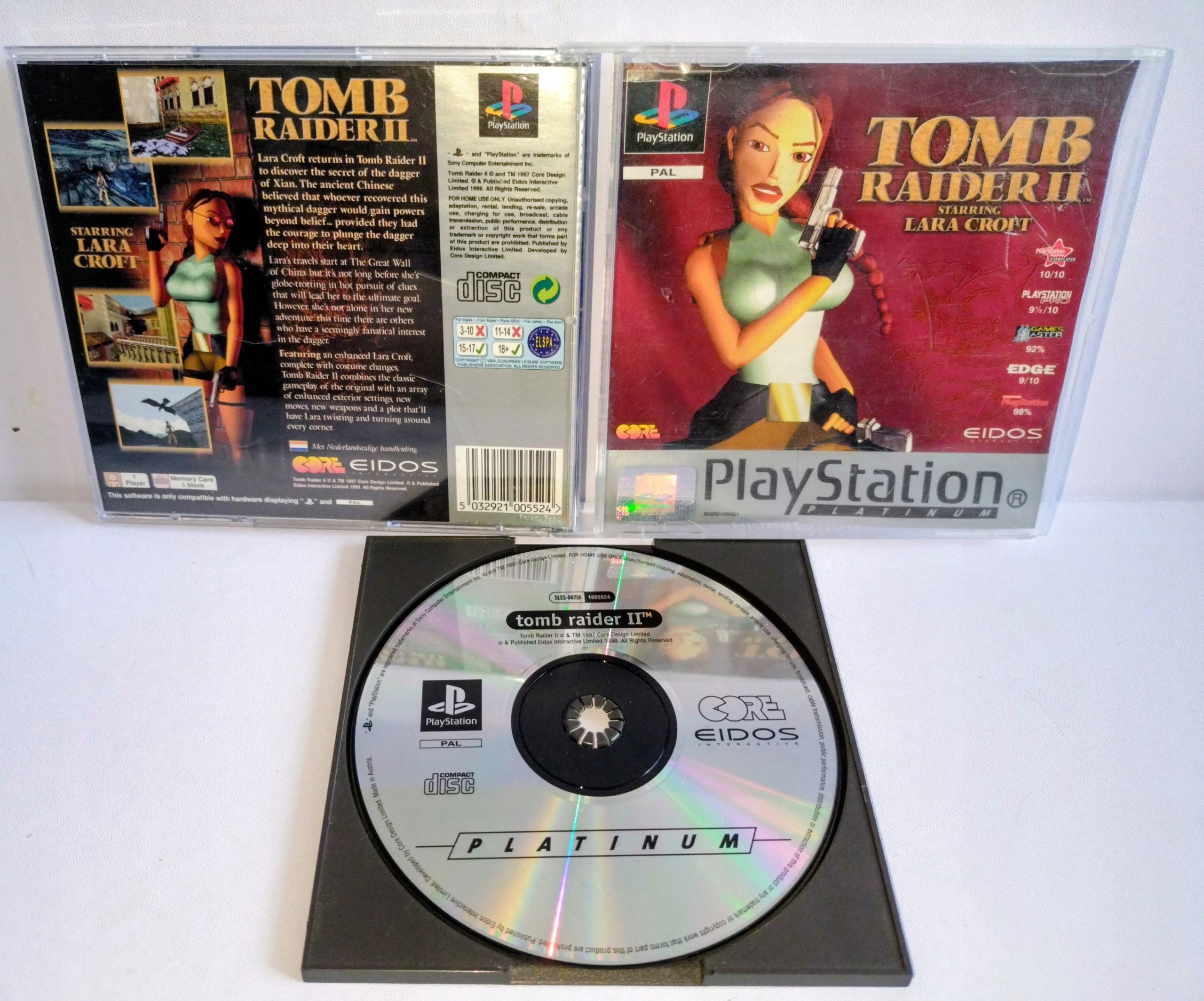 Tomb Raider 2 PlayStation (PSX) pudełkowa