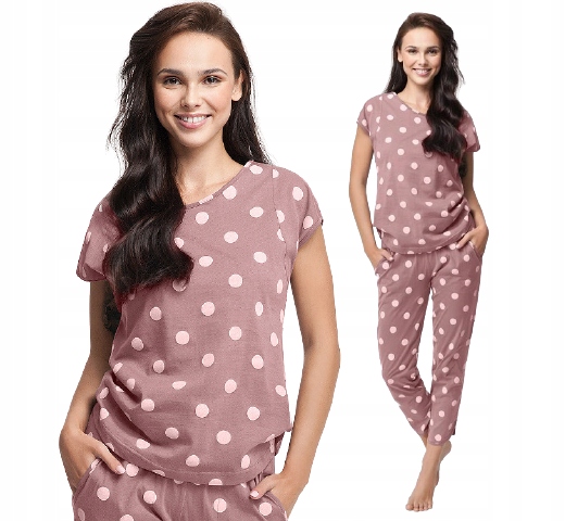 

Piżama damska Luna 496 100% Bawełny *M