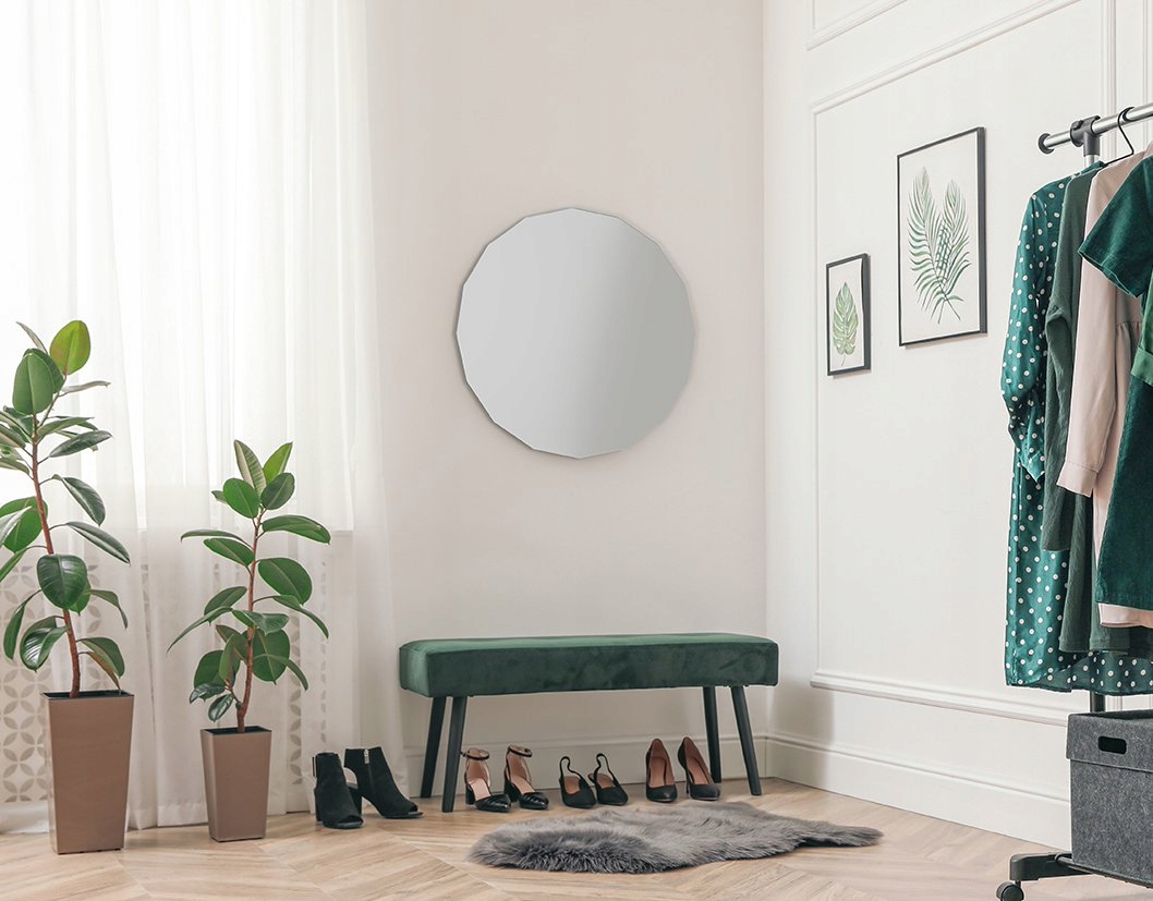 UNIWERSALNE LUSTRO ŁAZIENKA SALON NA WYMIAR RUKE Szerokość 630 mm