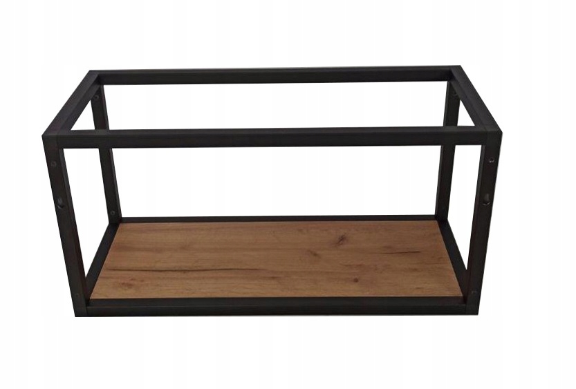 Stropní Polička Loft Aqua 70x28x40 dub, možnost Alu Cube