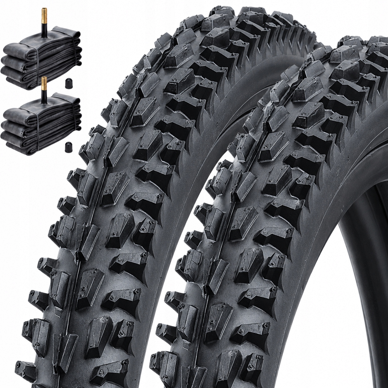 Zestaw 2x opon rowerowa Kenda K837 26 x 2.10 2x dętka 26" Kenda Av
