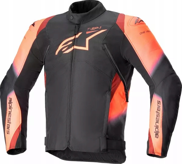 Textilná bunda Alpinestars T-sp 1 v2 Wp čierna/červená L