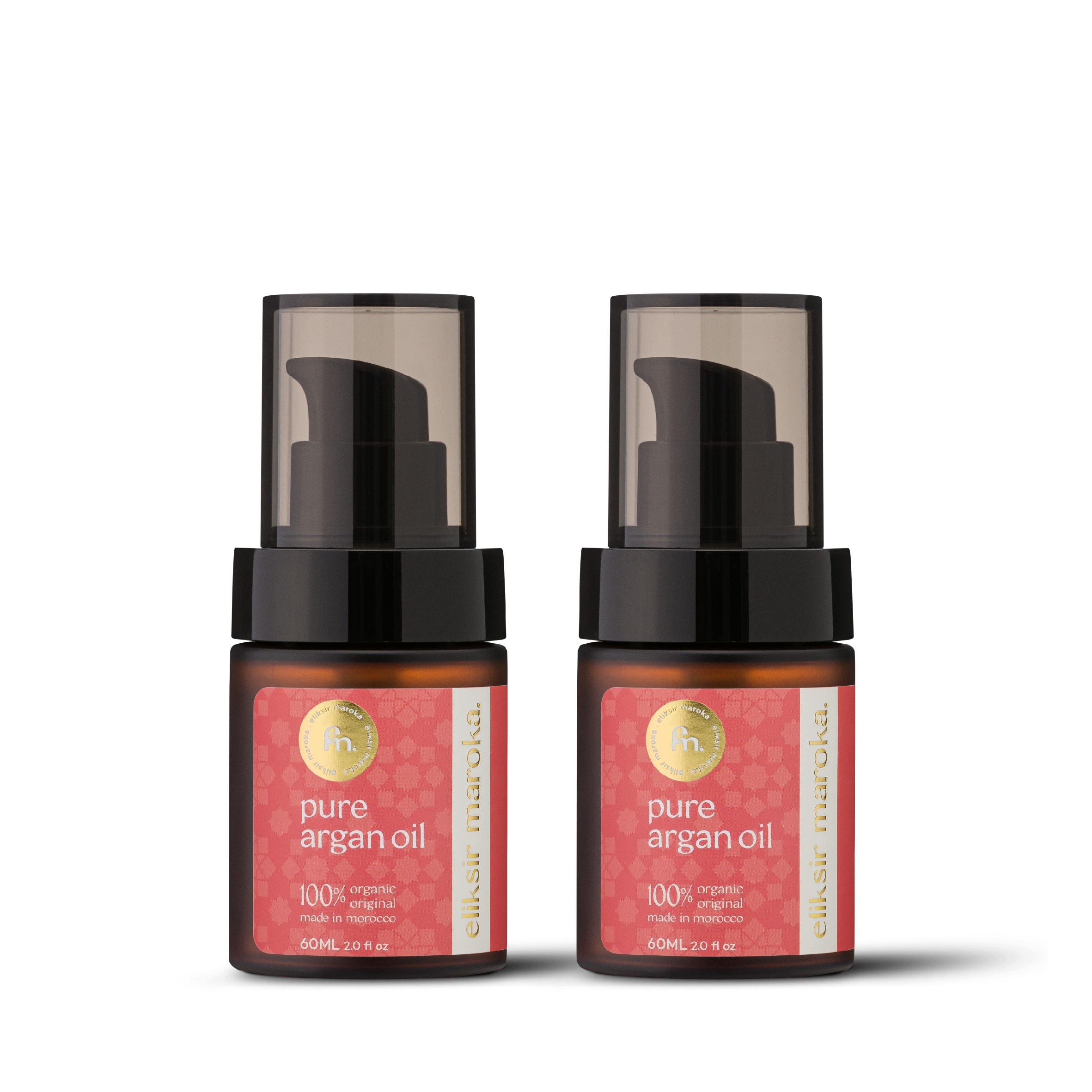 Arganový olej 60 Ml x2 – organický nerafinovaný Eliksir Maroka