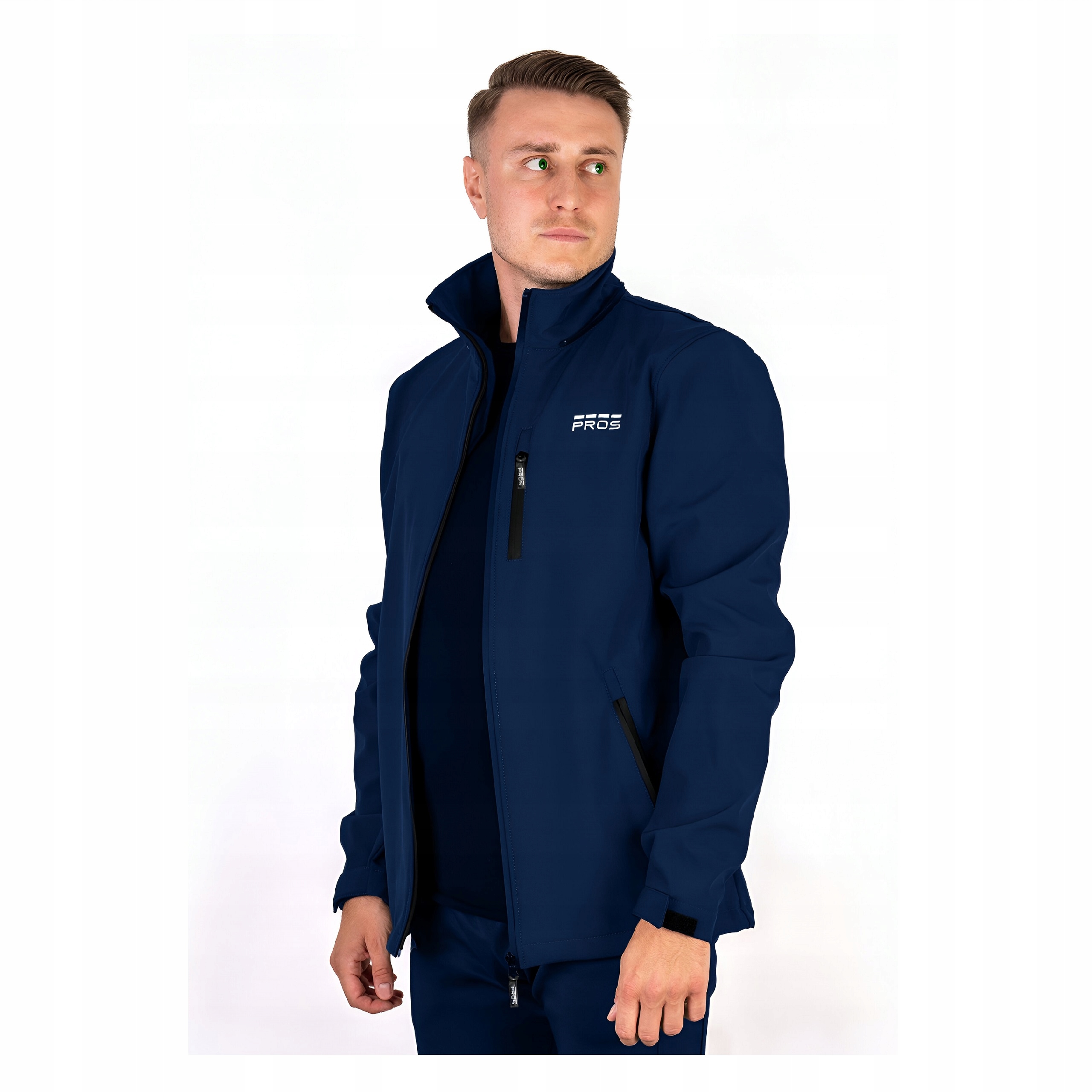 Pánská bunda s kapucí Módní podzimní bunda do deště Waterproof Dešťová