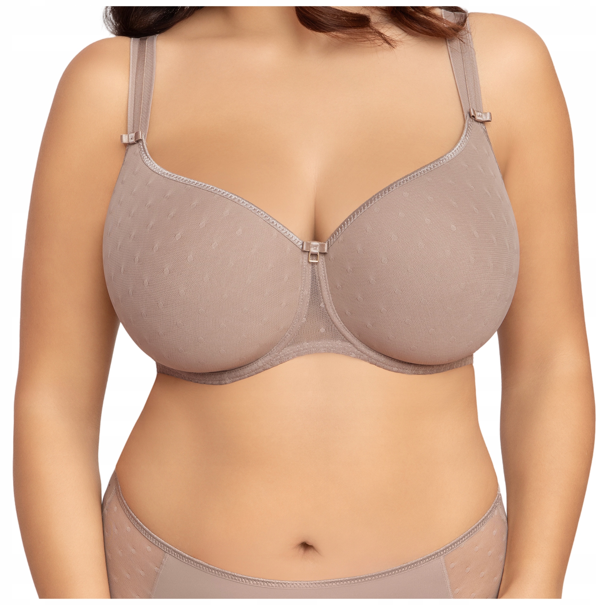 Podprsenka Spacer pohodlná podprsenka Corin Twiggy 17723 cappuccino 75E