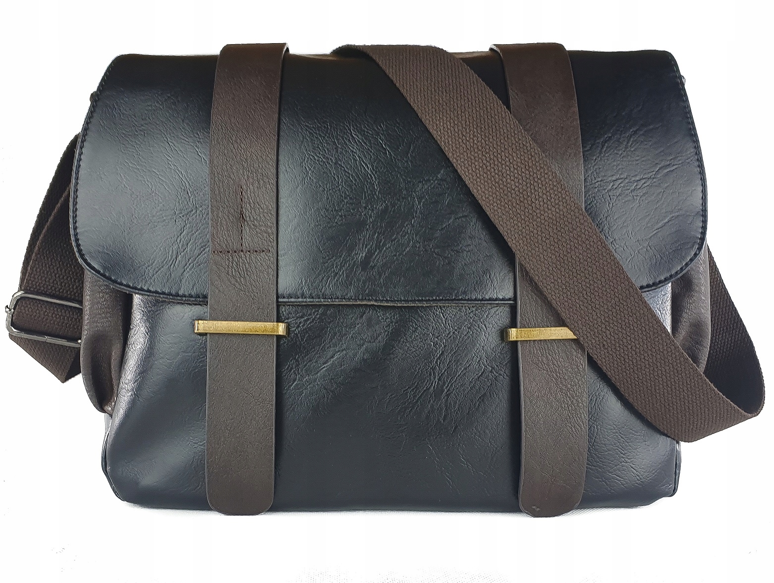 Torba męska na ramię do pracy szkoły canvas+ GRATIS :)