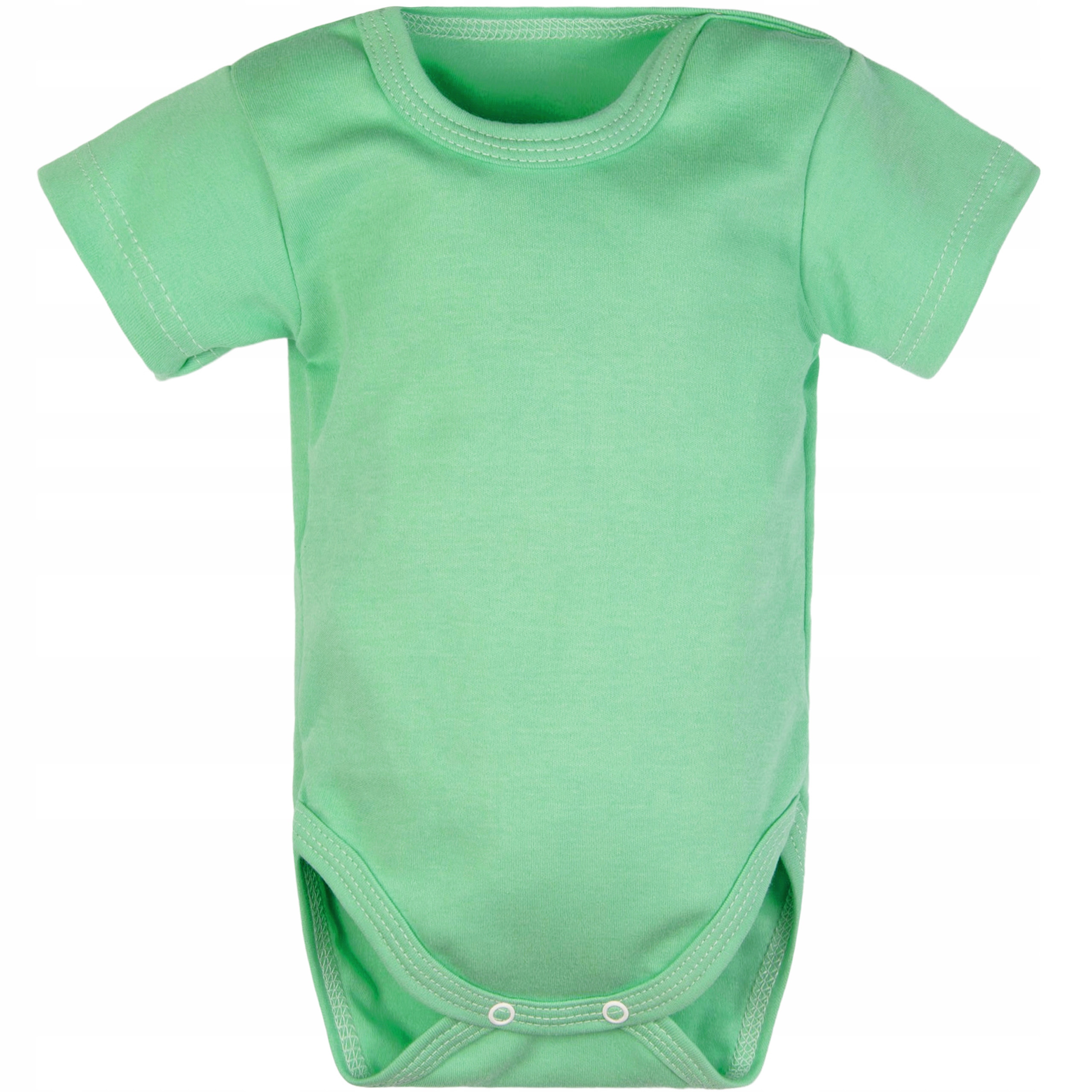 

Body krótki rękaw Miętowe gładkie Bawełna 92