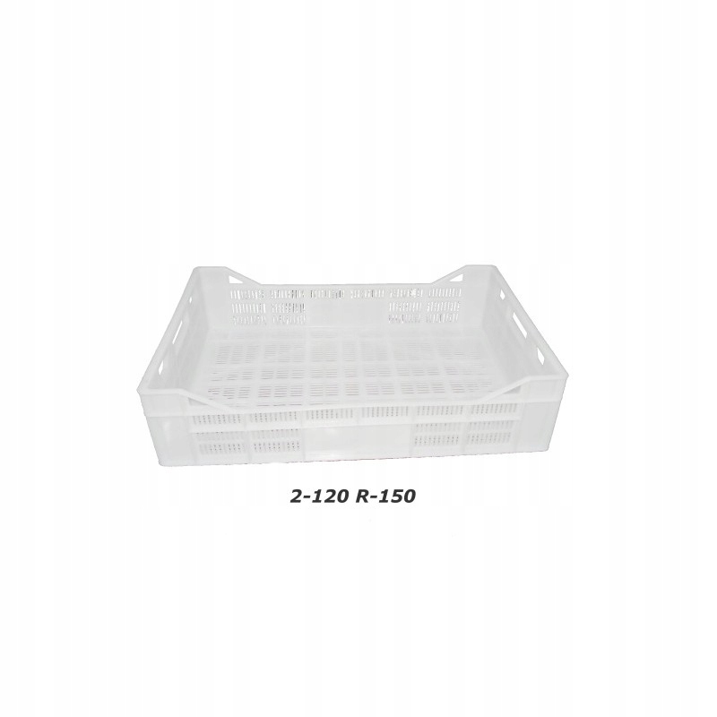 Skrzynka na OWOCE WARZYWA R-150 60x40x15 BIAŁY SMART