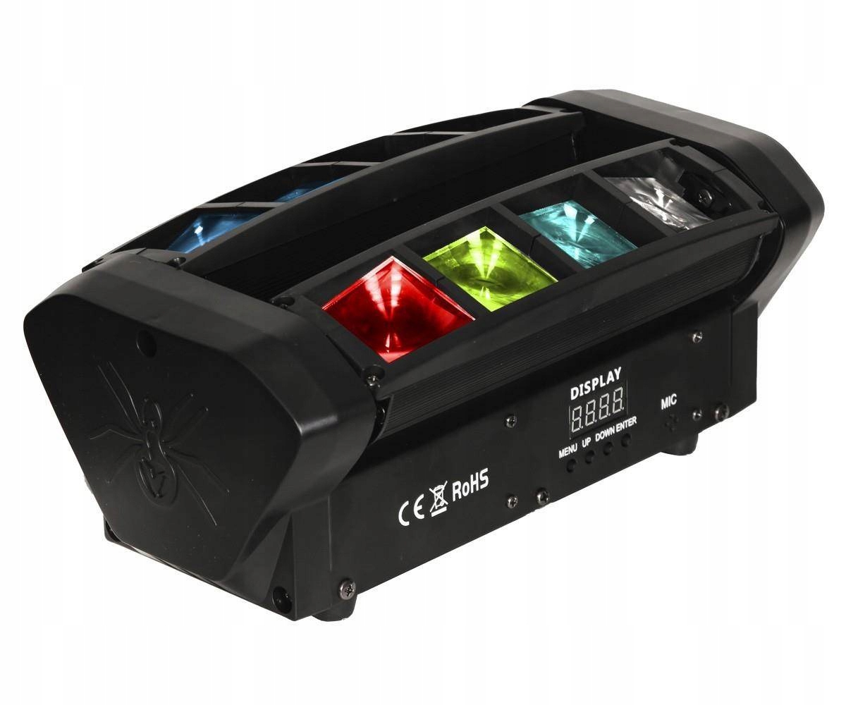 Fractal Lights Mini Partyscope 8x3W Rgbw – Led efekt