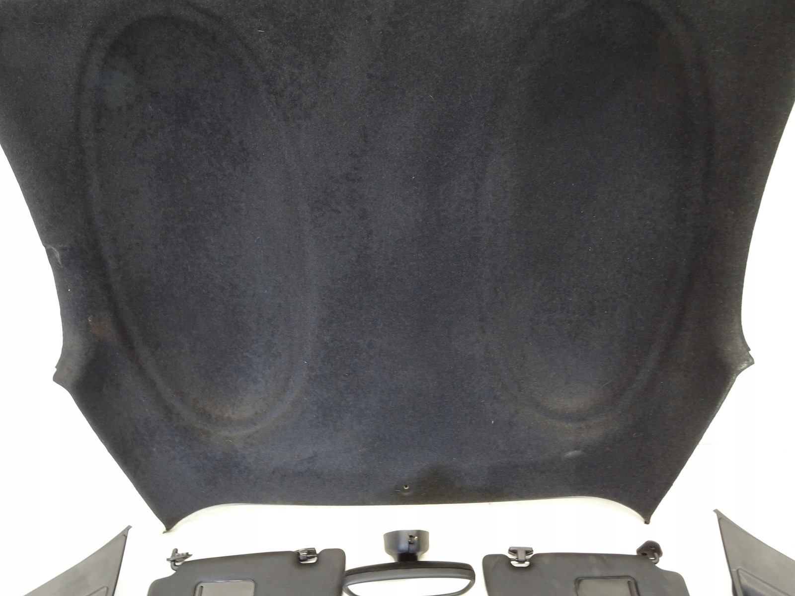 roof upholstery covers visors MINI COOPER S R58 COUPE JCW black