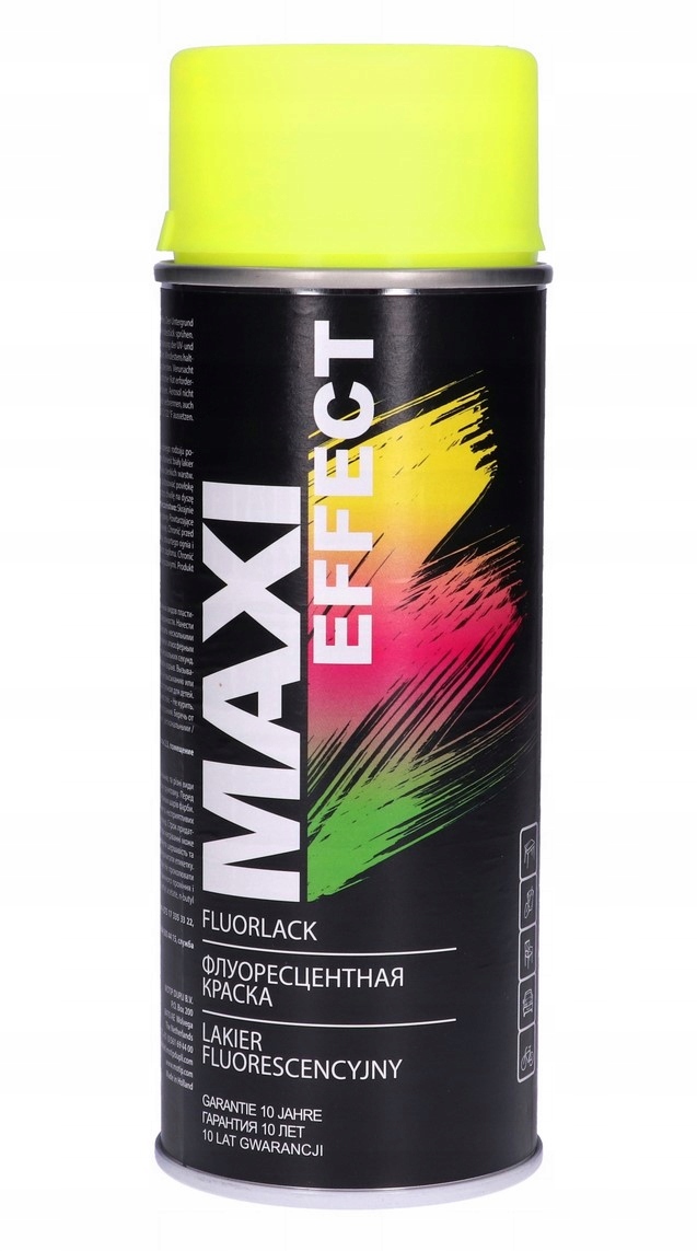 Lakier fluorescencyjny Motip Maxi żółty 400ml