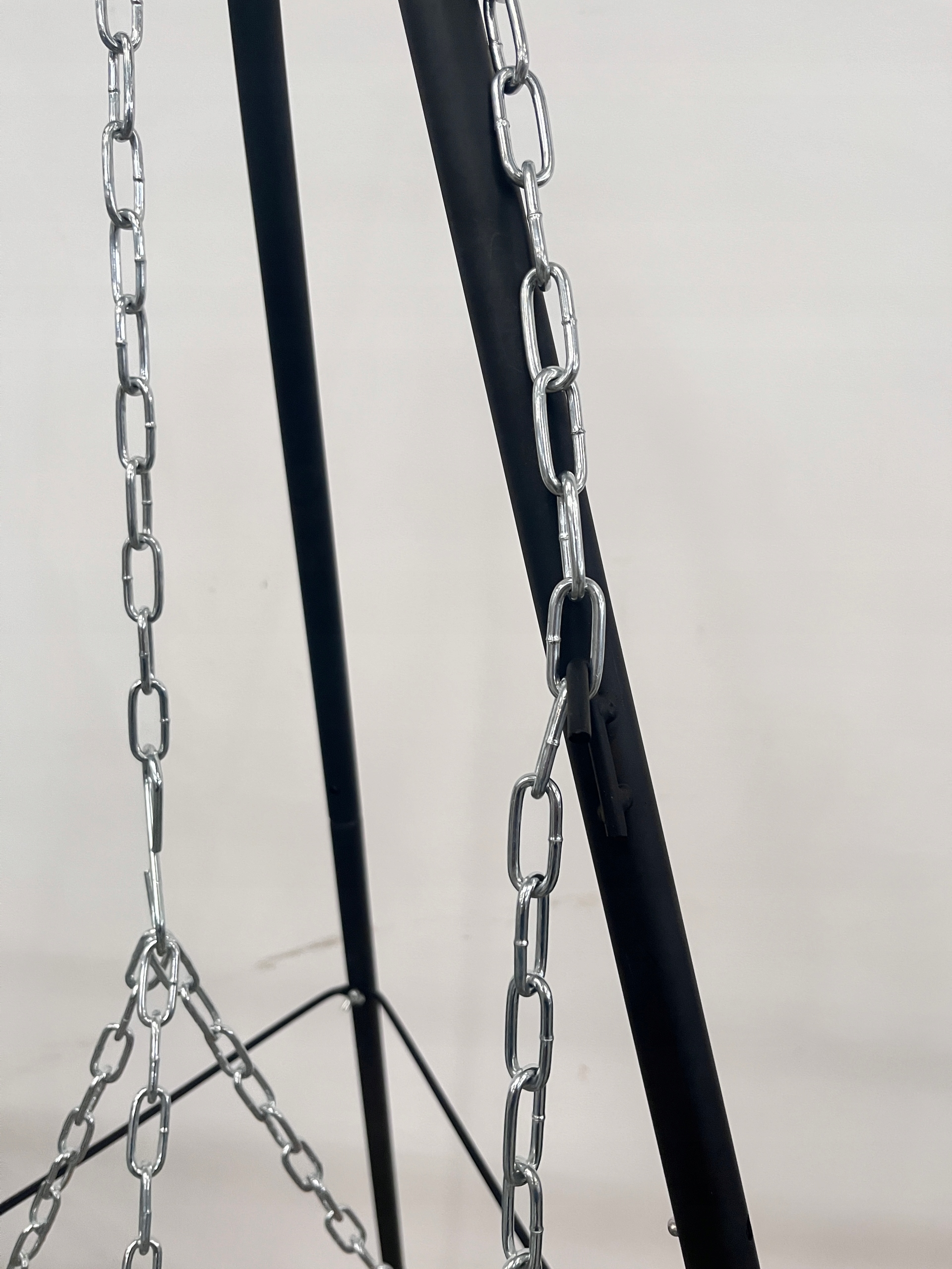 TRÓJNÓG Z RUSZTEM GRILL OGRODOWY DO PALENISK 60cm 150cm OGNISKA wiszący Wysokość grilla 150 cm