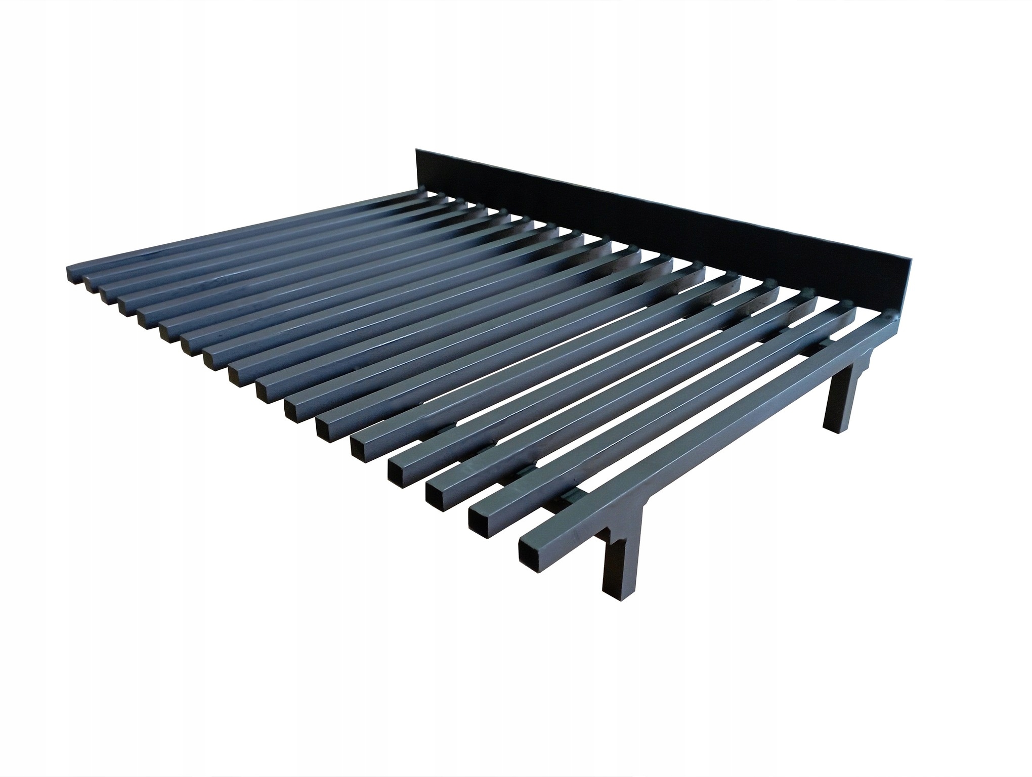 Ruszt do kominka kominkowy stojący 50x40cm z płotkiem ogranicznikiem Typ Inne elementy