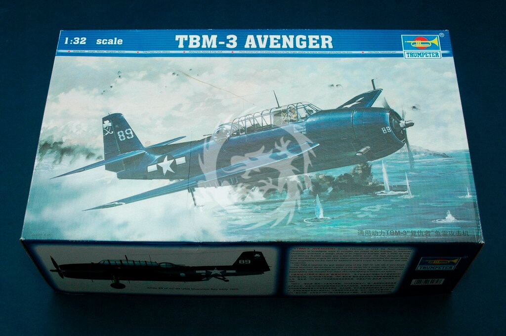 Model plastový TBM-3 Avenger Trumpeter 02234 1/32