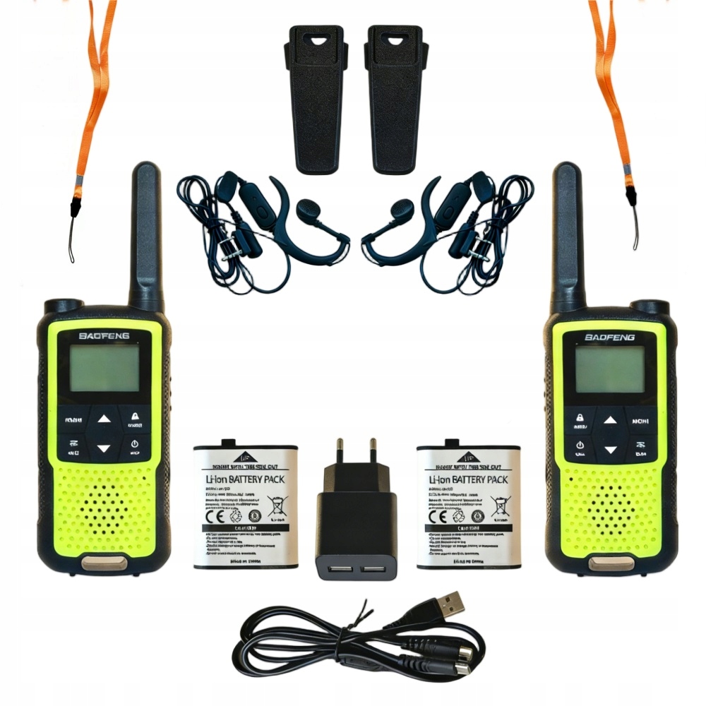 Radio Baofeng F22/T22 Krótkofalówka Pmr Duży Zasięg Podkanały łoki toki